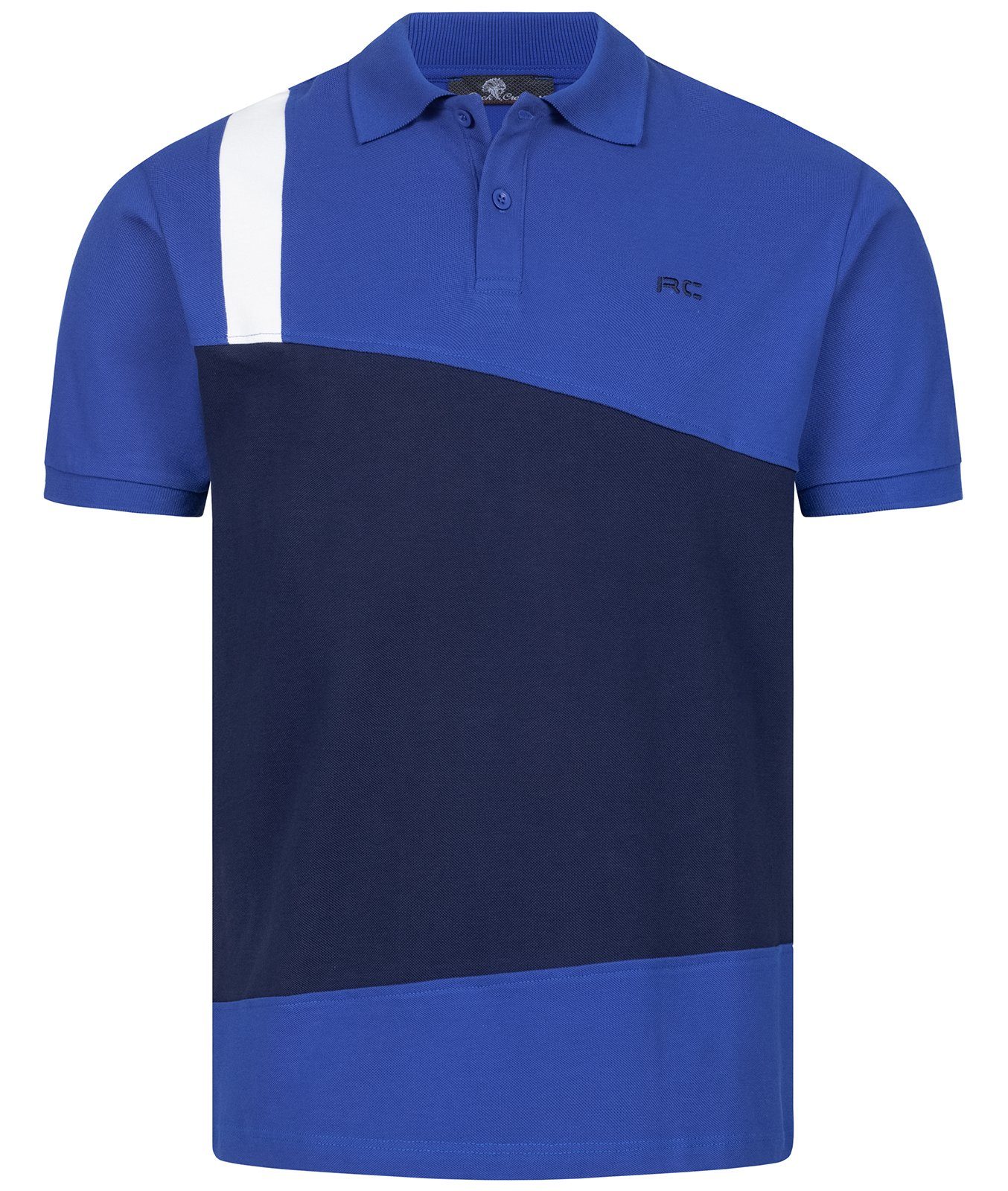 Rock Creek Poloshirt Herren T-Shirt mit Polokragen H-307 Blau