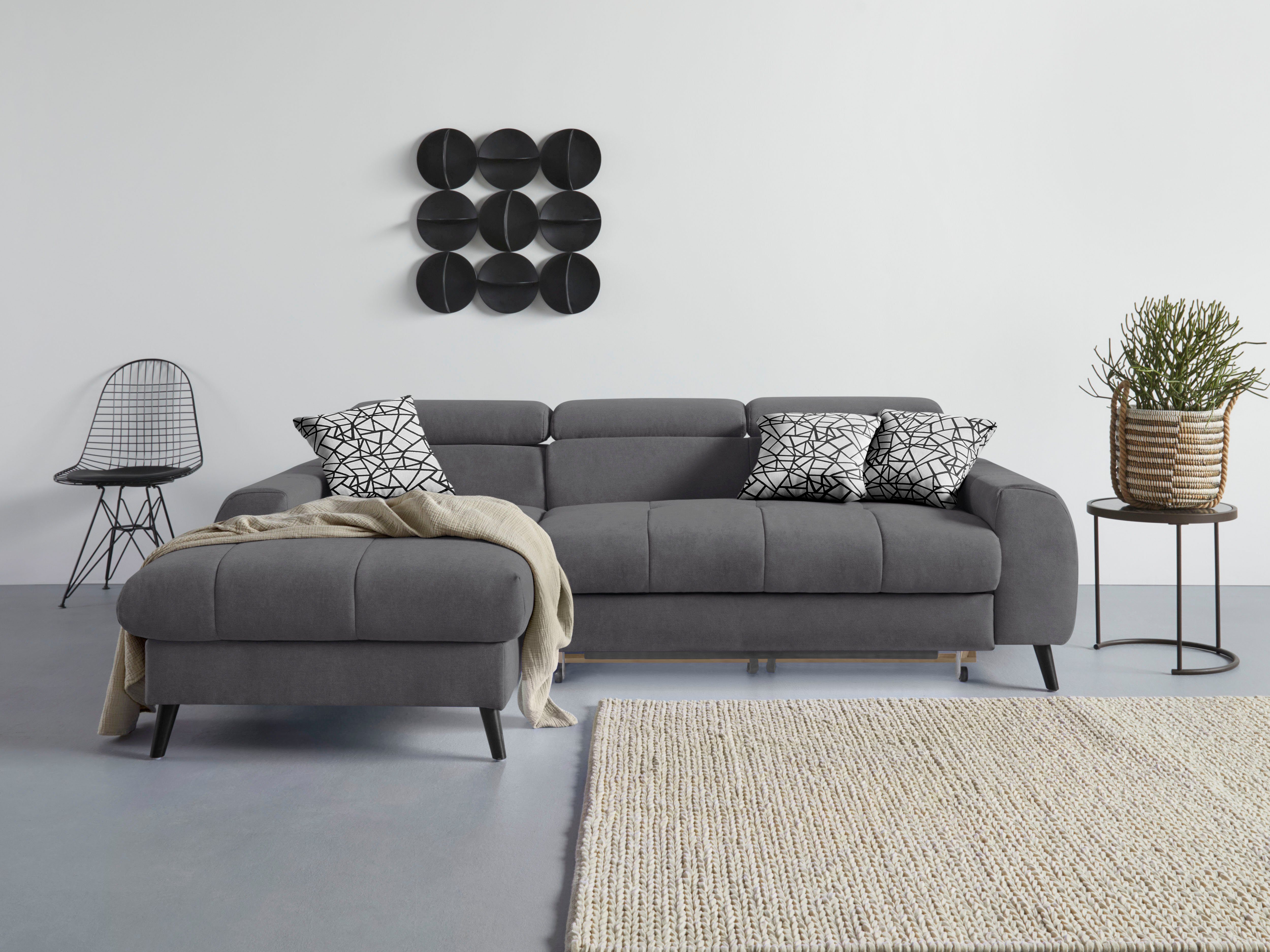 COTTA Ecksofa Mia L-Form mit 3 günstig online kaufen