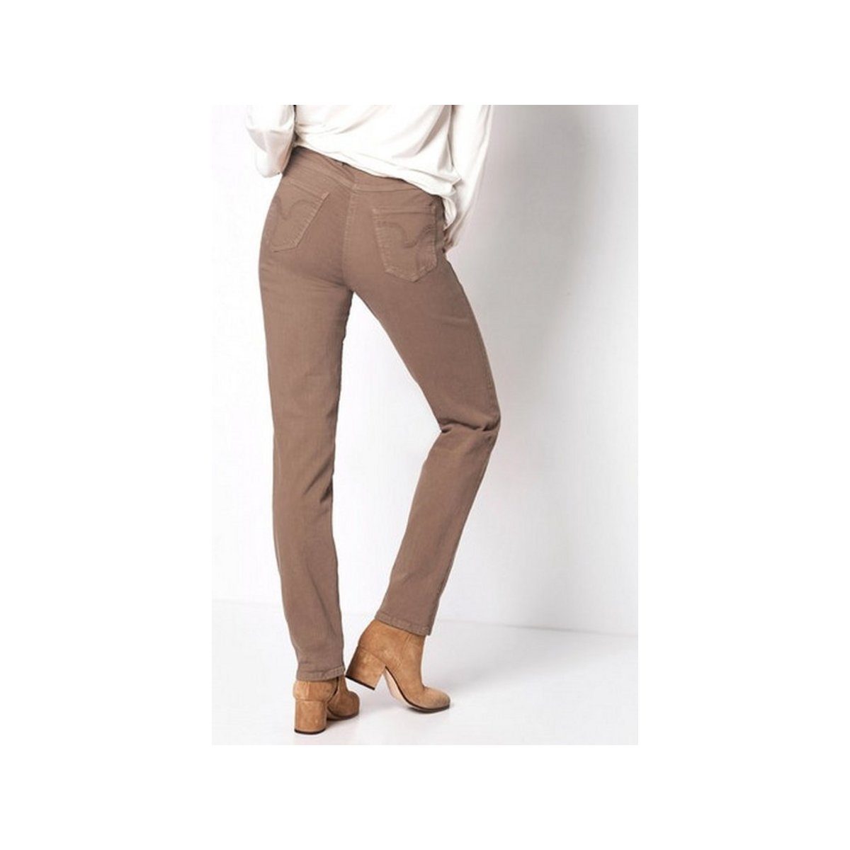 TONI Shorts mittel-braun regular (1-tlg)