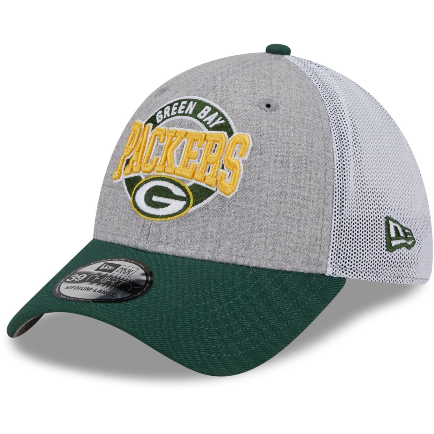 New Era Flex Cap 39Thirty Bay Packers Stretch Green