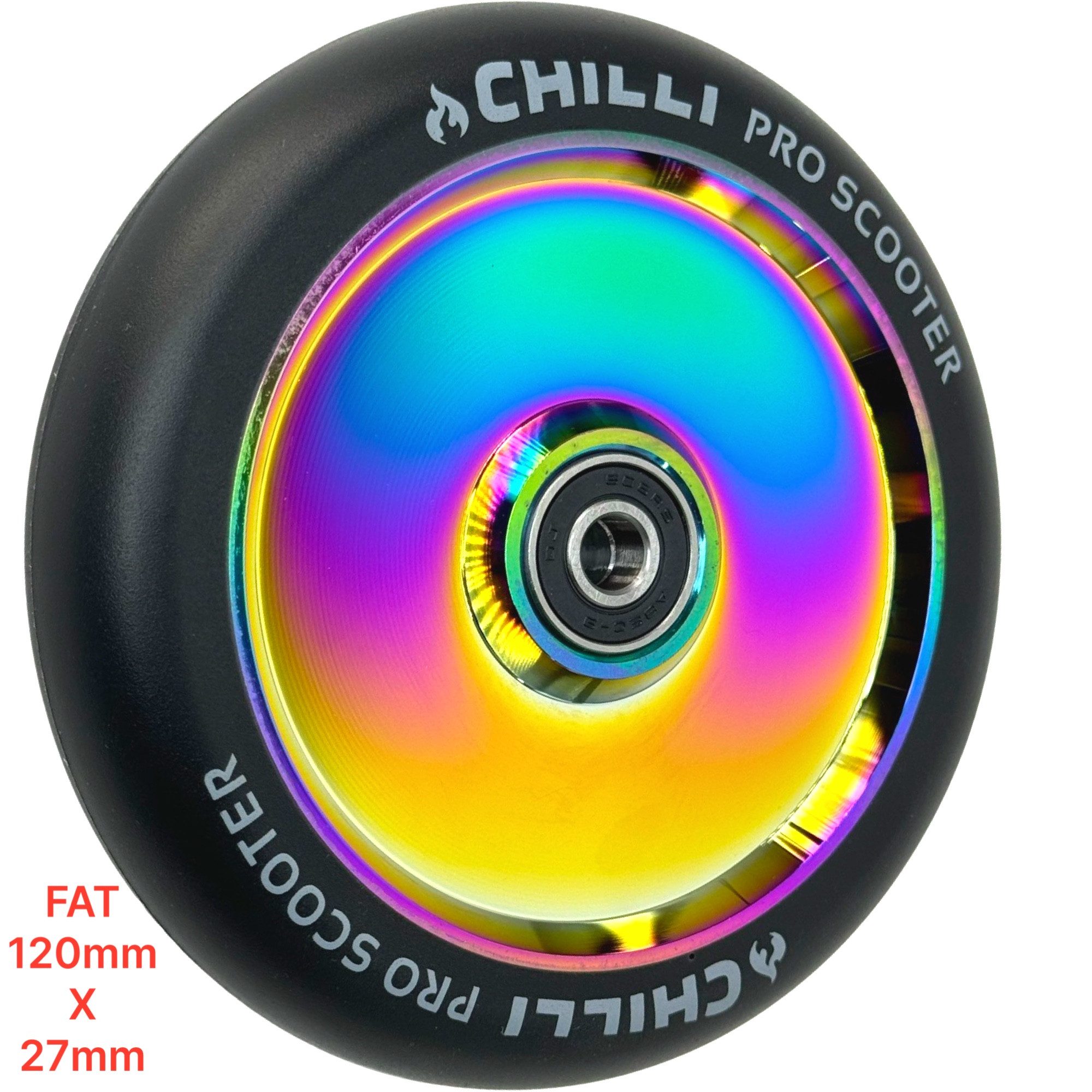 Chilli Pro Scooter Stuntscooter Chilli Pro Hollowcore Rolle FAT 120 x 27mm Rollstuhl Bobbycar Racing