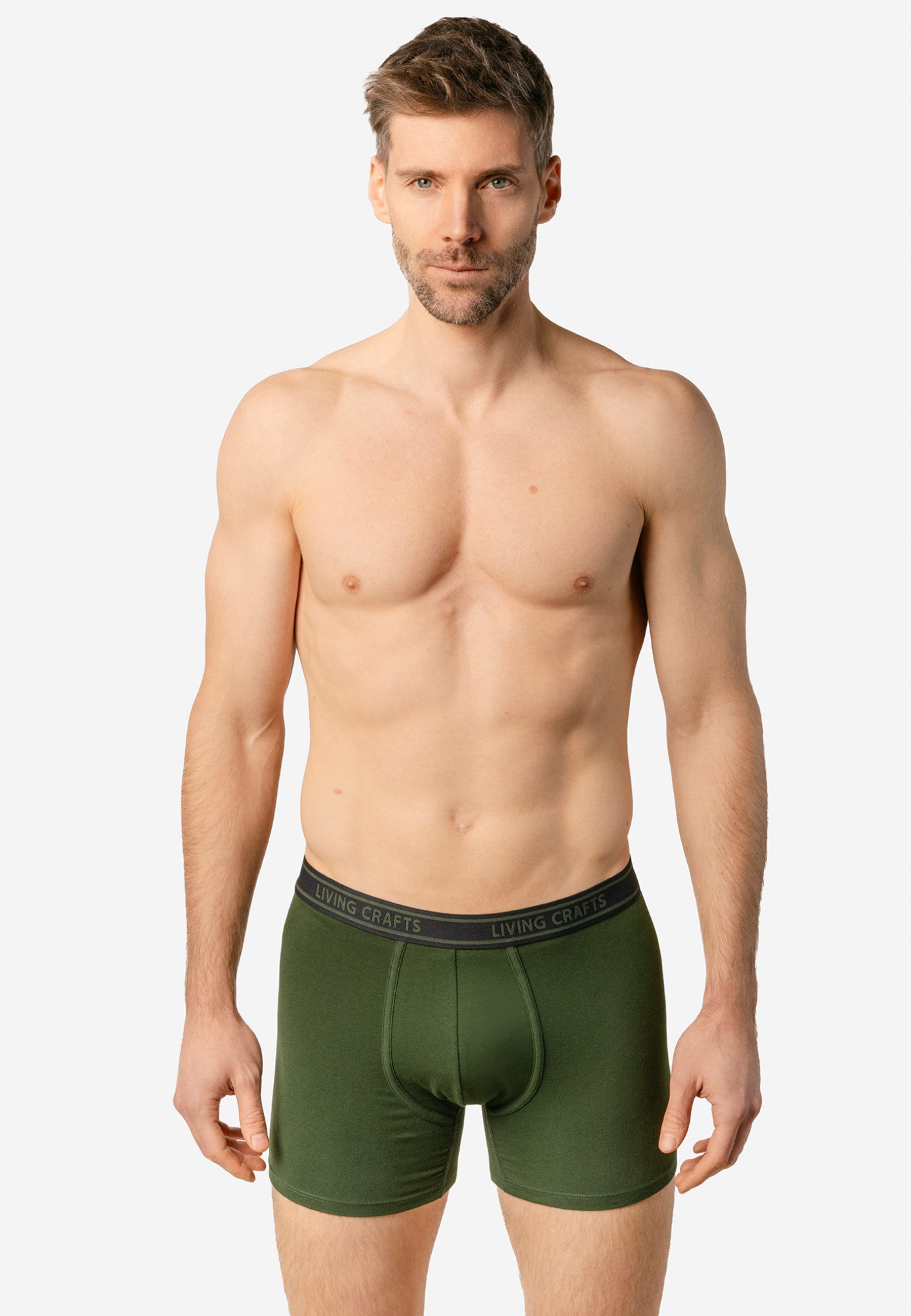 LIVING CRAFTS Retro Pants BRIDGER, 2er Pack GOTS zertifiziert