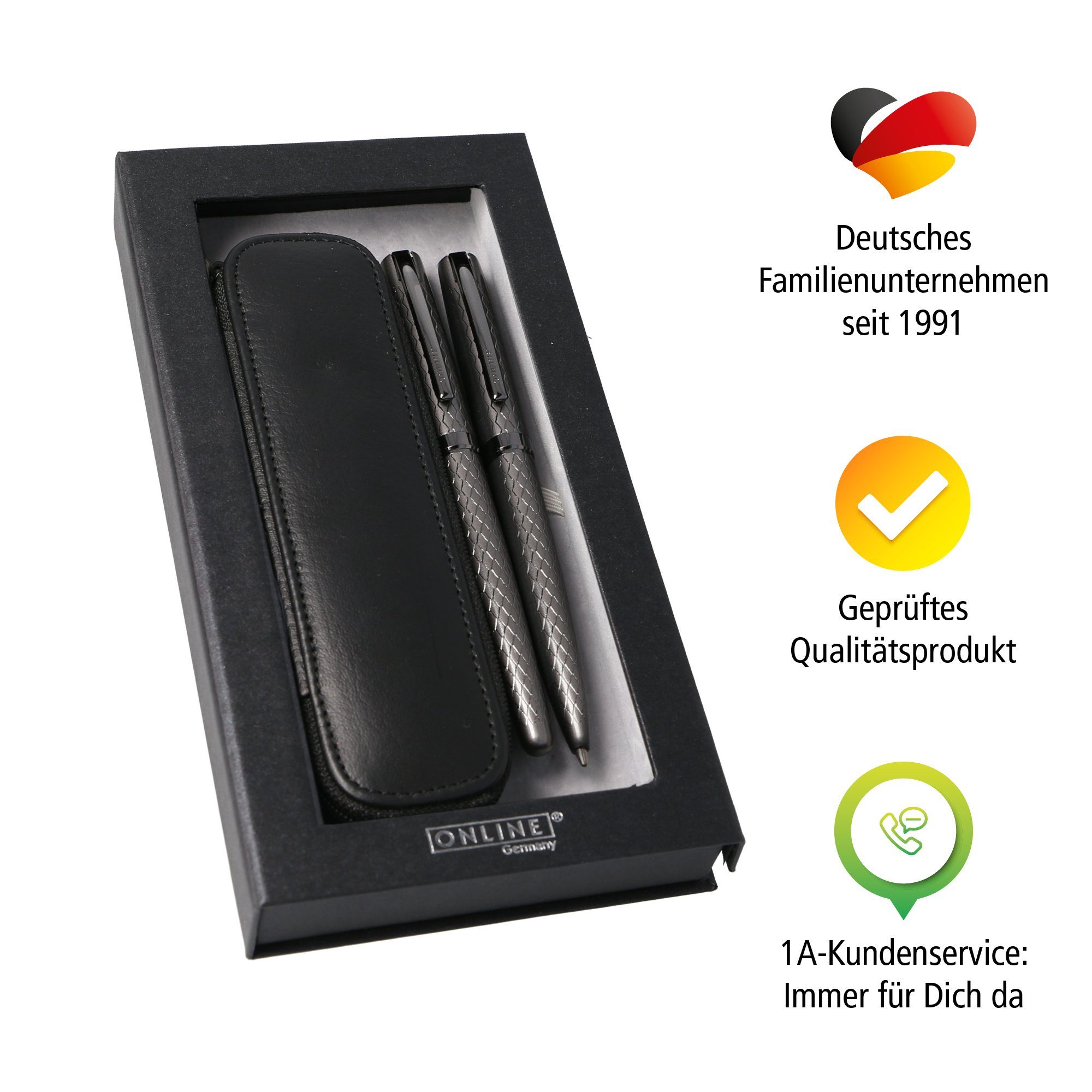 Online Pen Füller Eleganza Titan Schreib-Set Diamond