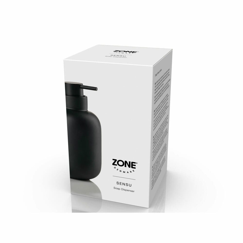 Zone Denmark Seifenspender Sensu Black, 300 ml