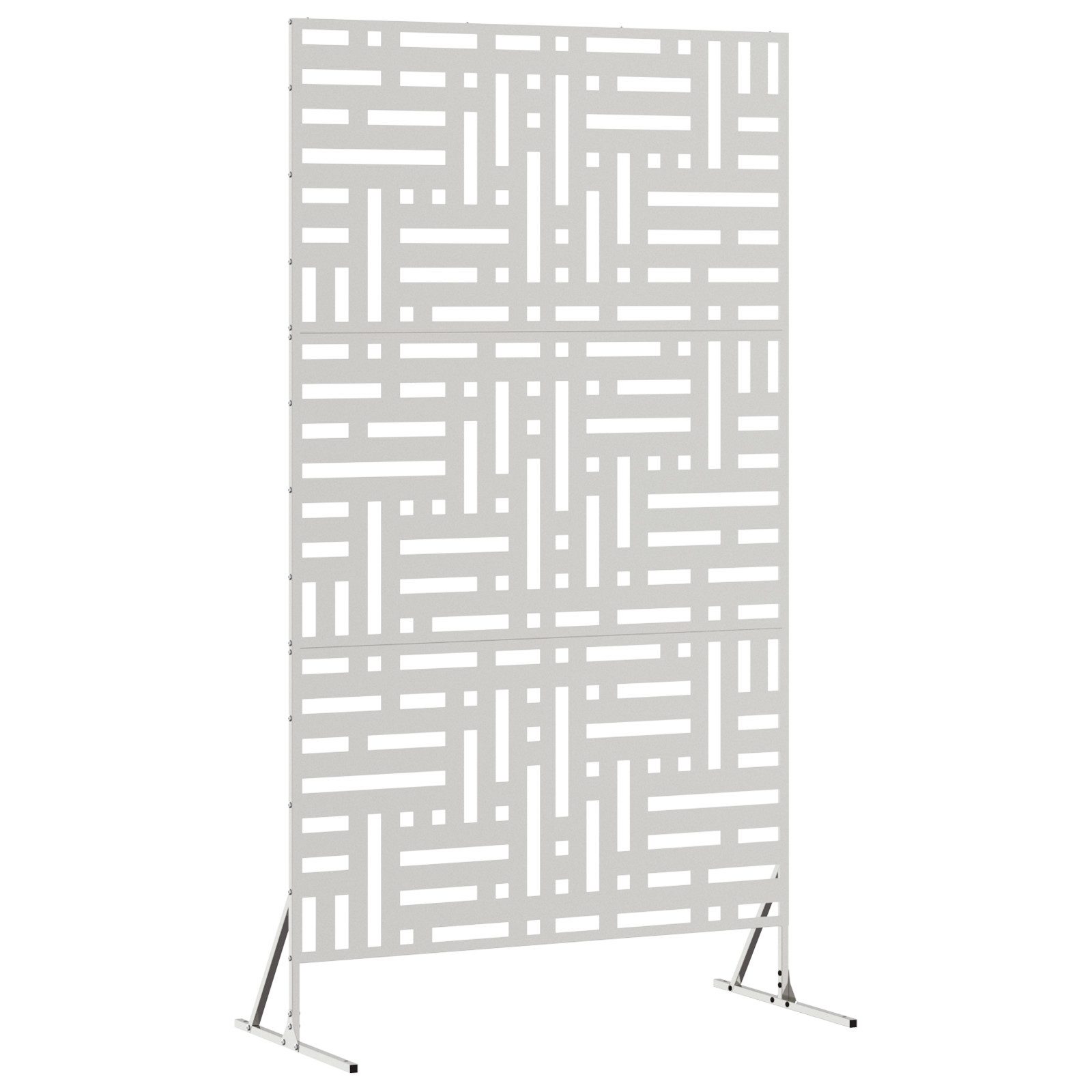 vidaXL Gartenzaun Sichtschutz 180 cm Edelstahl, günstig online kaufen