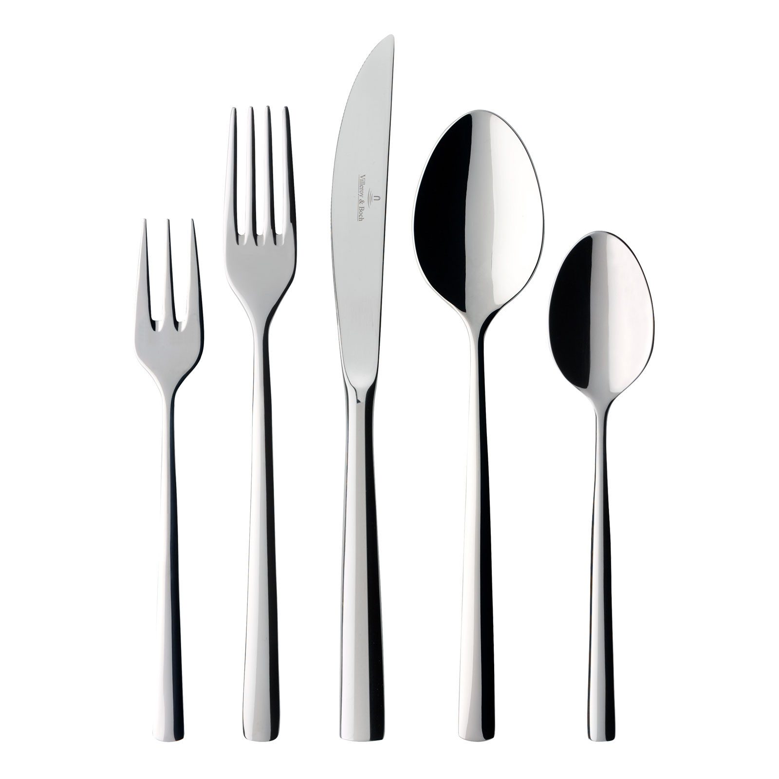 Villeroy & Boch Besteck-Set Piemont Tafelbesteck 30tlg. (30-tlg), 6 Personen, 18/10 Edelstahl