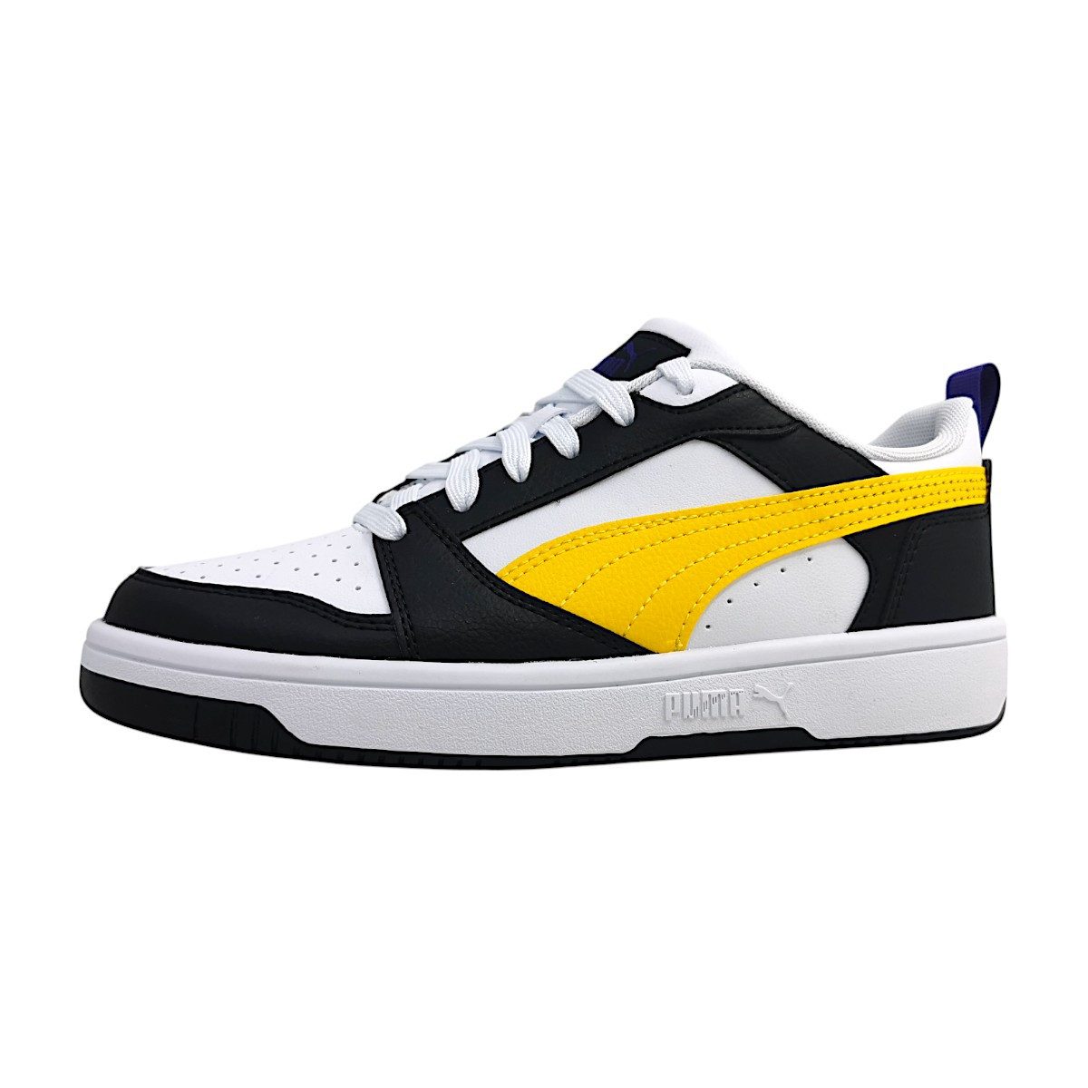 PUMA Black-Yellow Sizzle-PUMA White