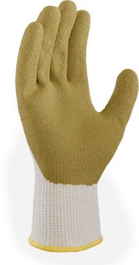 teXXor Arbeitshandschuh-Set Topline Grobstrick-Handschuhe Green Protect