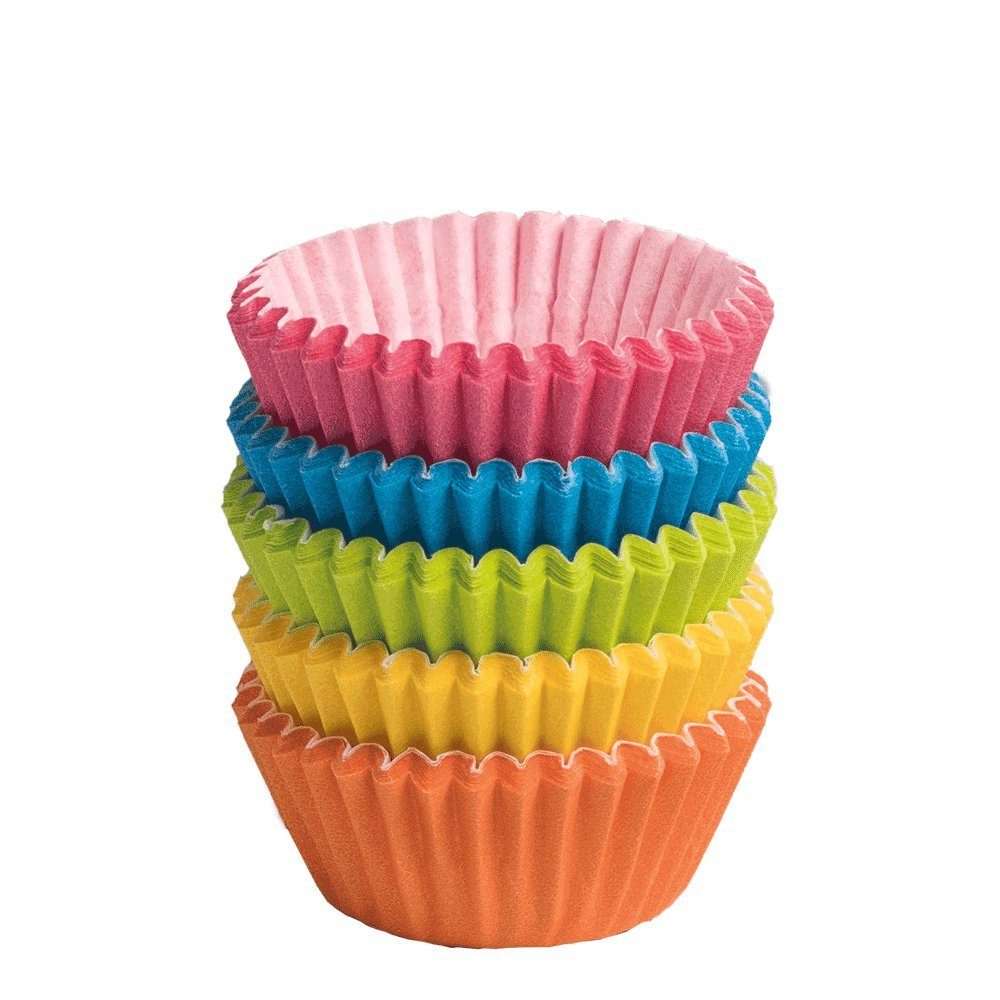 Demmler Pralinenform 2612011524, Pralinenkapseln farbig sort., 150 Stück aus Pergamentersatz - Made in Germany