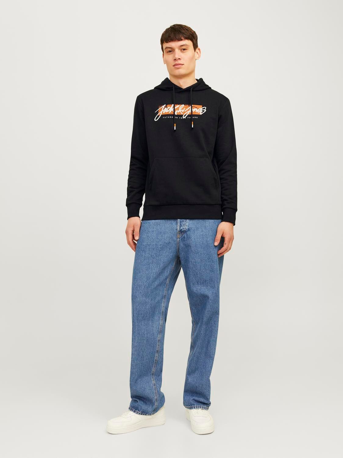 Jack & Jones Kapuzensweatshirt JJTILEY SWEAT HOOD