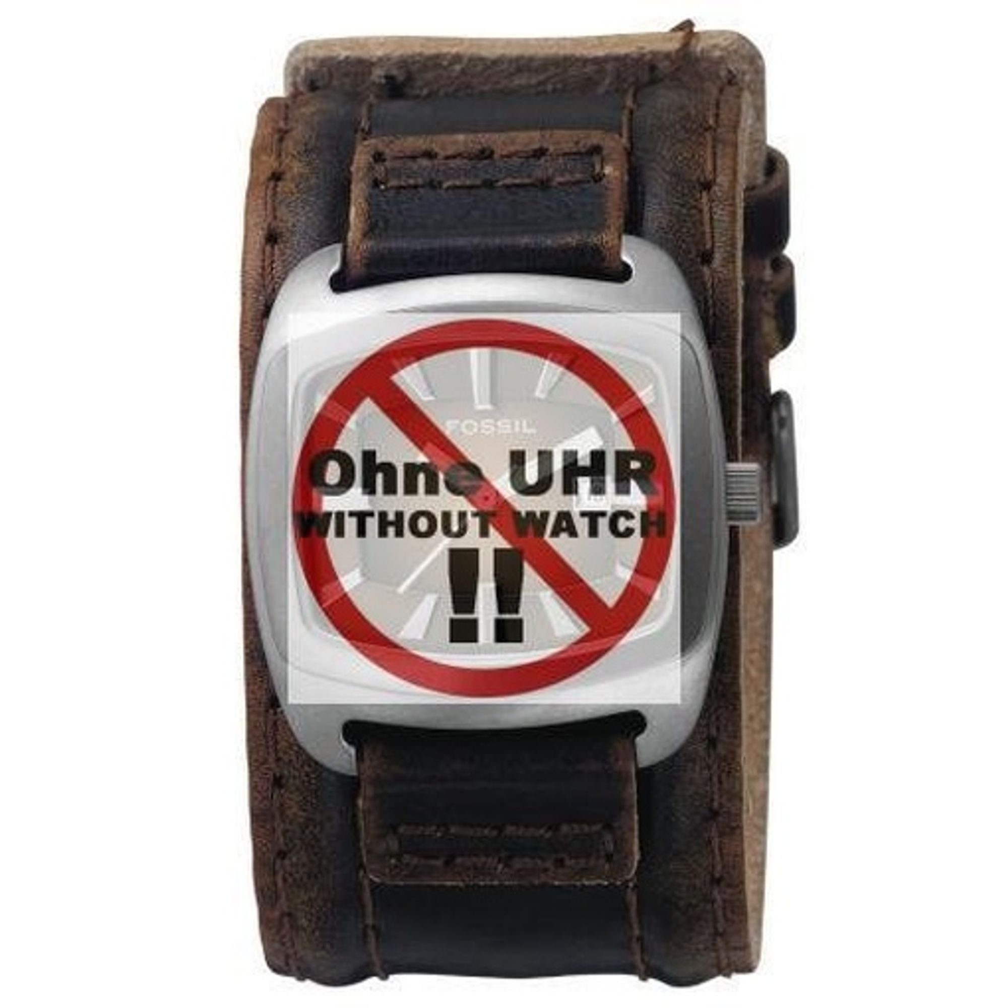 Fossil Uhrenarmband JR9156 Lederband günstig online kaufen