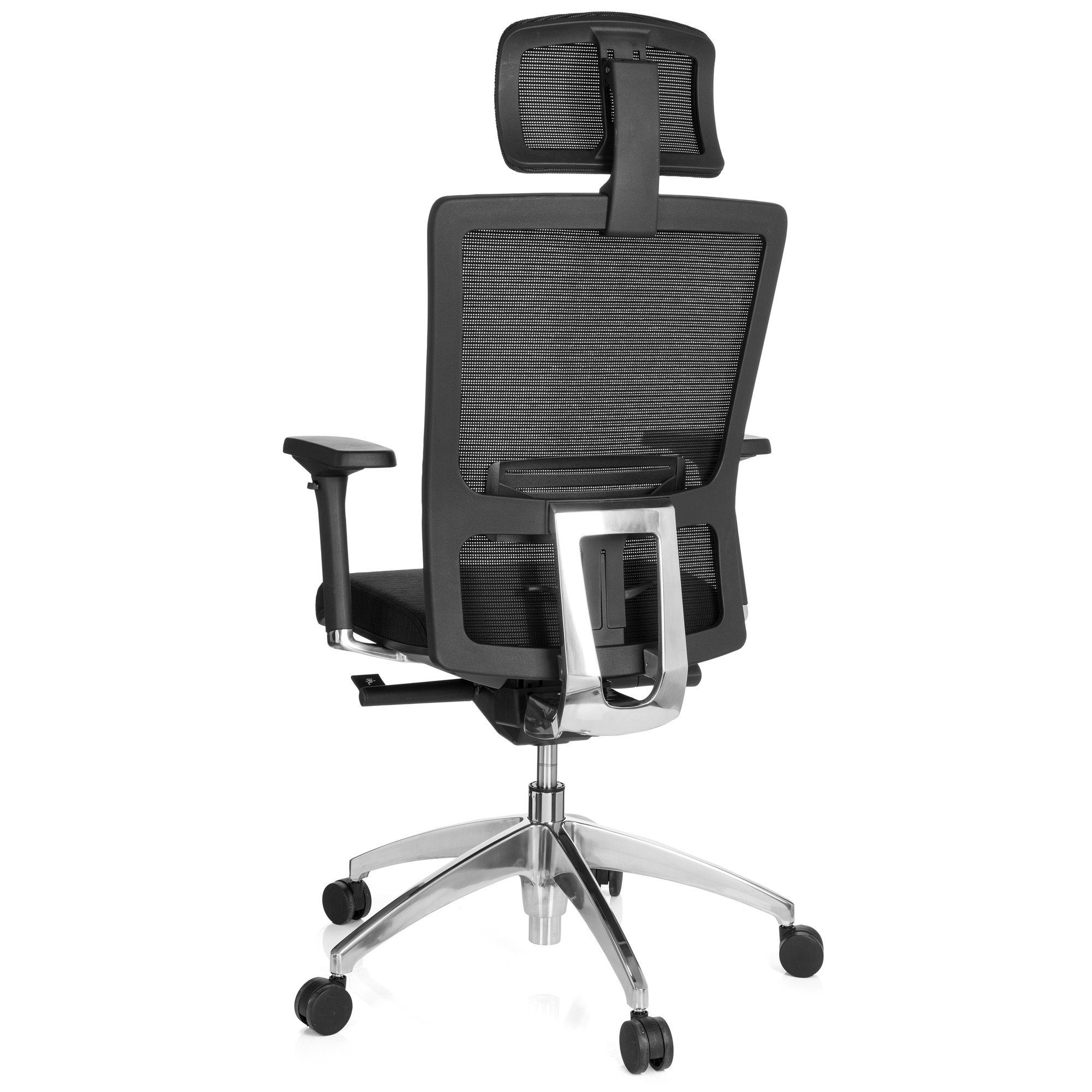 St), ASTRA Bürostuhl Schreibtischstuhl Drehstuhl (1 Schwarz hjh OFFICE ergonomisch Profi Stoff/Netzstoff LUX