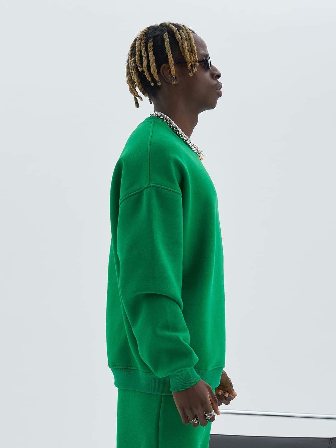 COFI Casuals Longsweatshirt Sweater Basic Cotton Unisex Sweatshirt Pullover günstig online kaufen