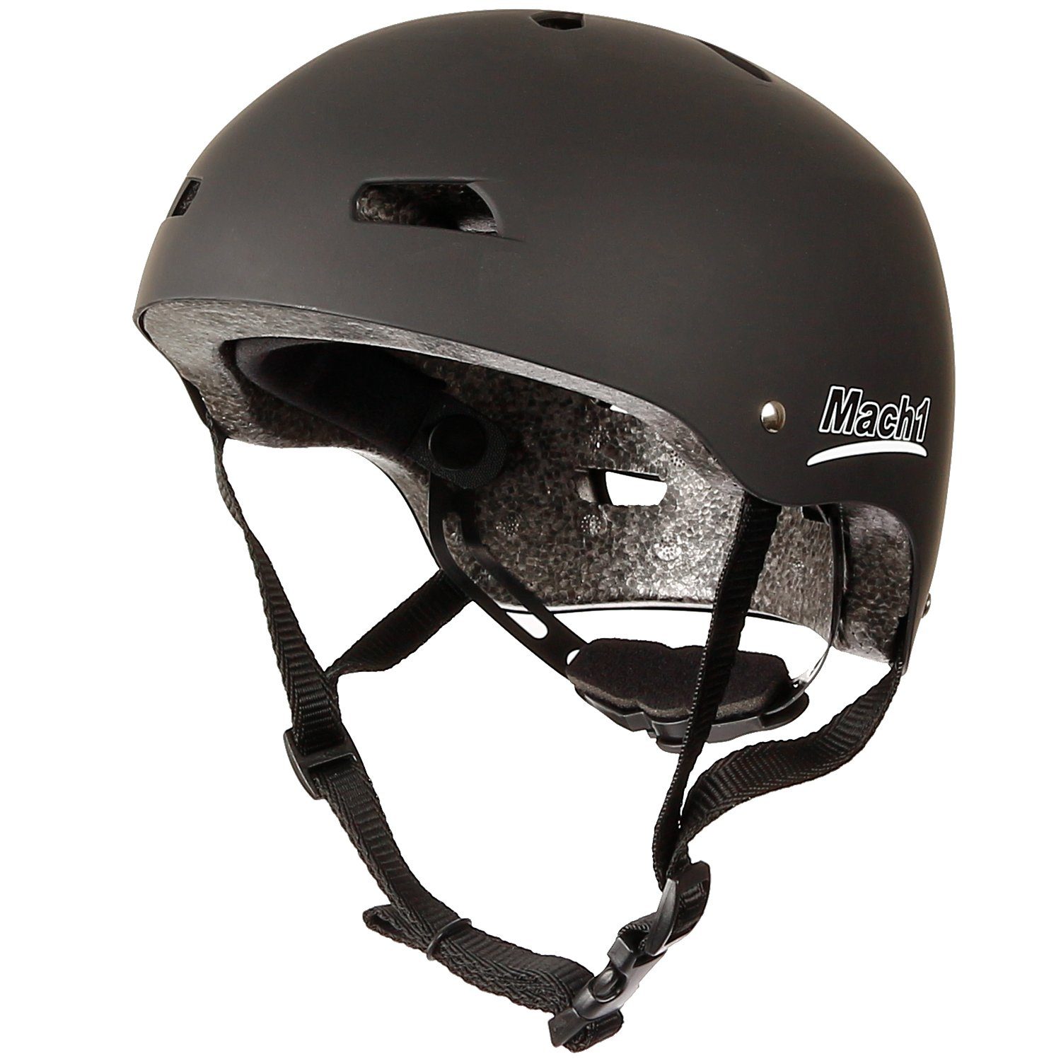 Mach1 BMX-Helm Mach1 Skaterhelm schwarz-matt, Kinder Helm