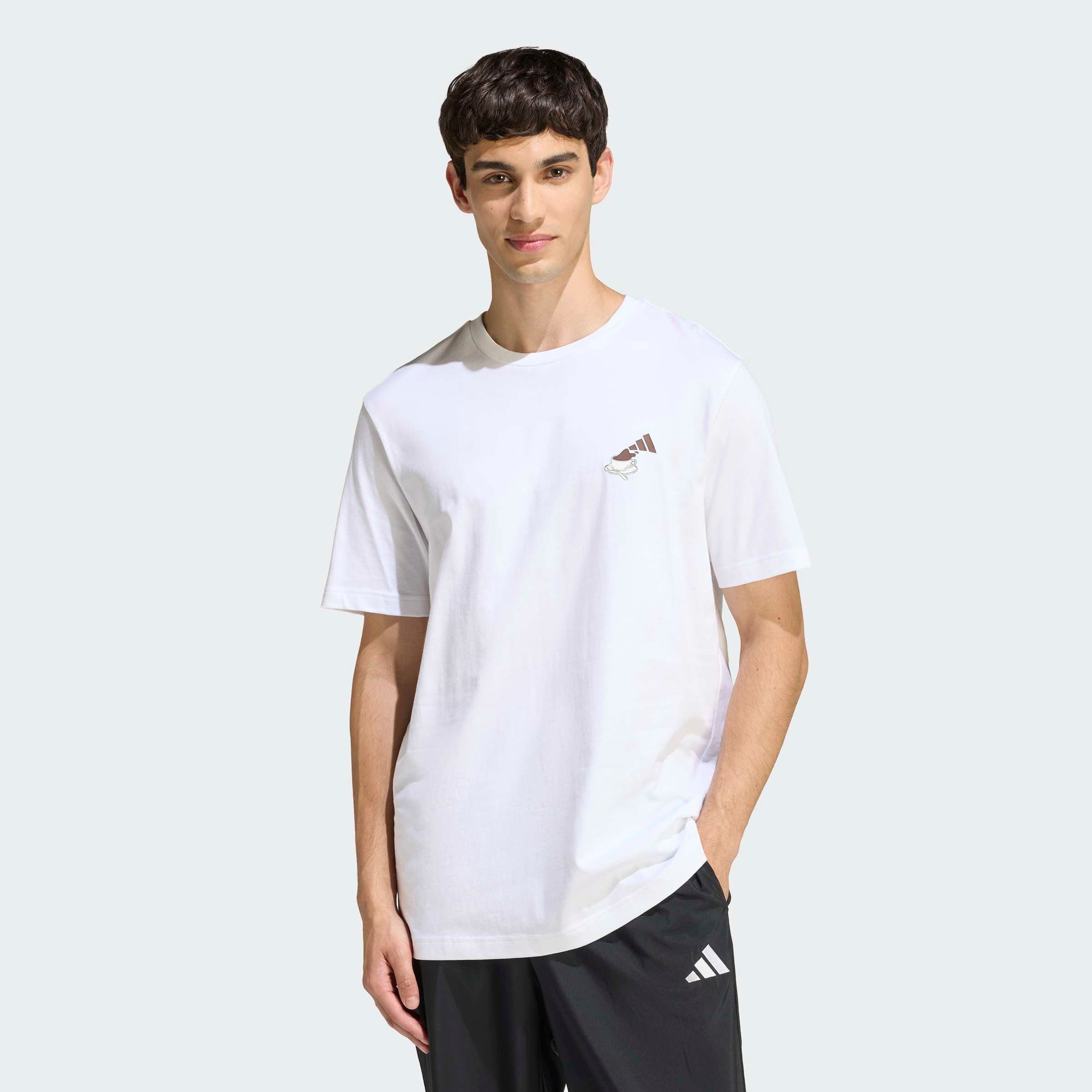adidas Sportswear T-Shirt COFFEE CAFE CHEESECAKE GRAFIK günstig online kaufen