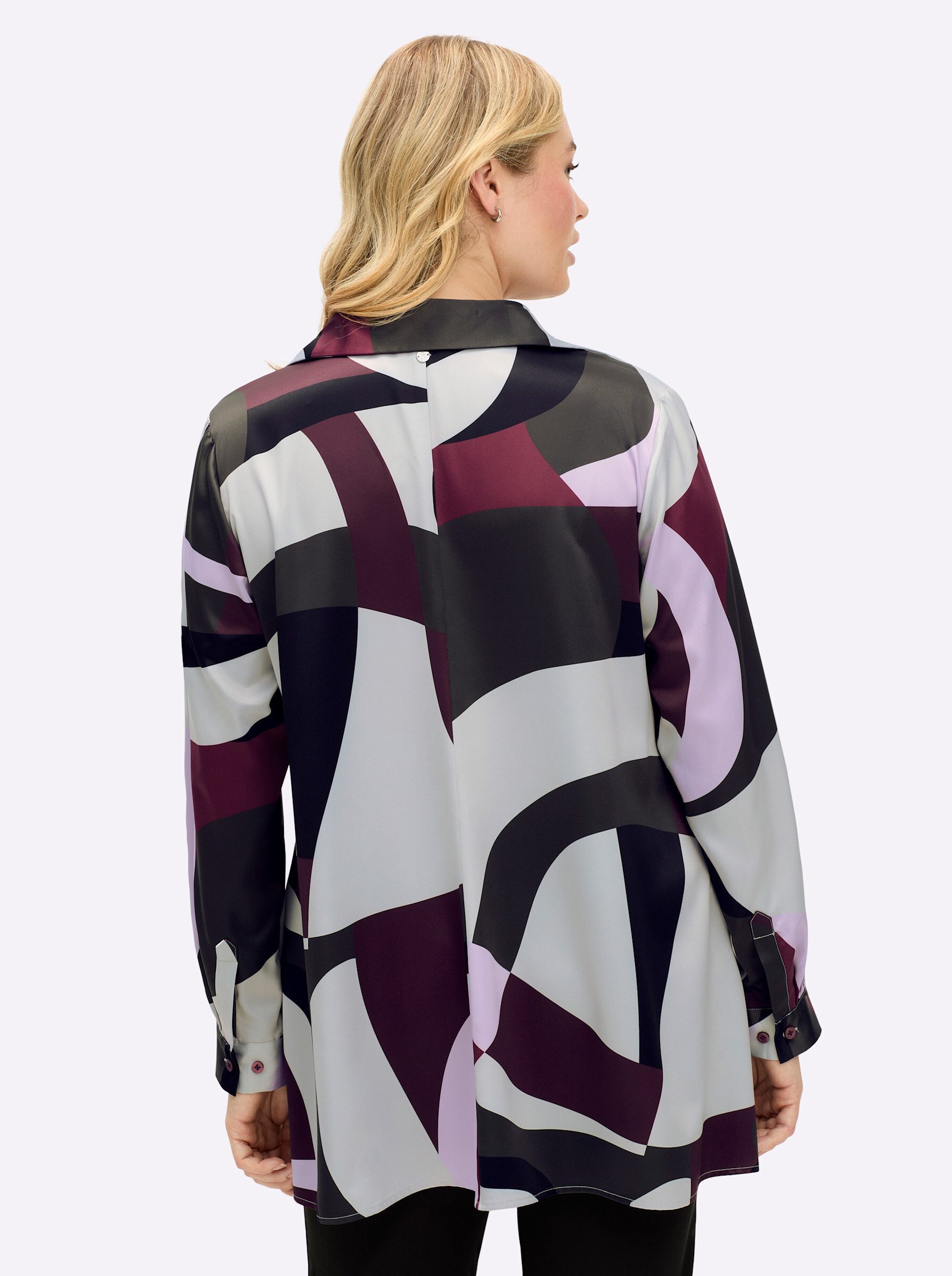 Sheego Klassische Bluse Druckbluse günstig online kaufen