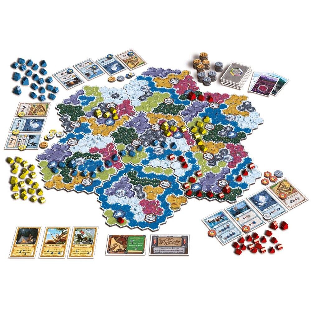 Queen Games Spiel Winter Kingdom (US), Winter Kingdom (US)