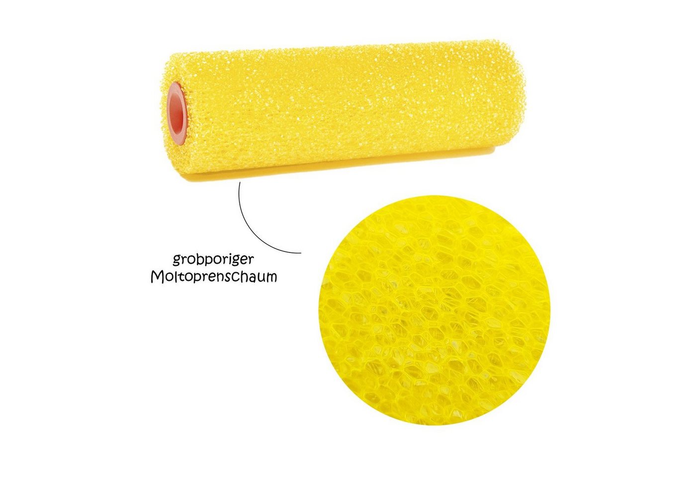 Thumbnail - varivendo Strukturroller 3 x Struktur-Ersatzwalze 25 cm (Set, 3-St., Struktur-Ersatzwalzen), Fassadenwalze Malerwalze Fa...