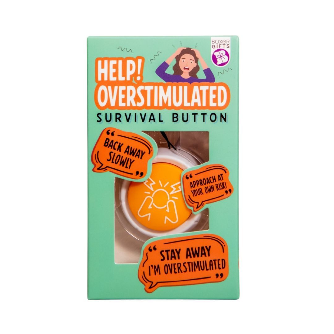 suebidou Spiel Anti Stress Fidget 'Überlebensknopf für Frauen/Mamas'