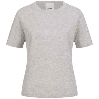 Allude T-Shirt Strickshirt mit Kaschmir