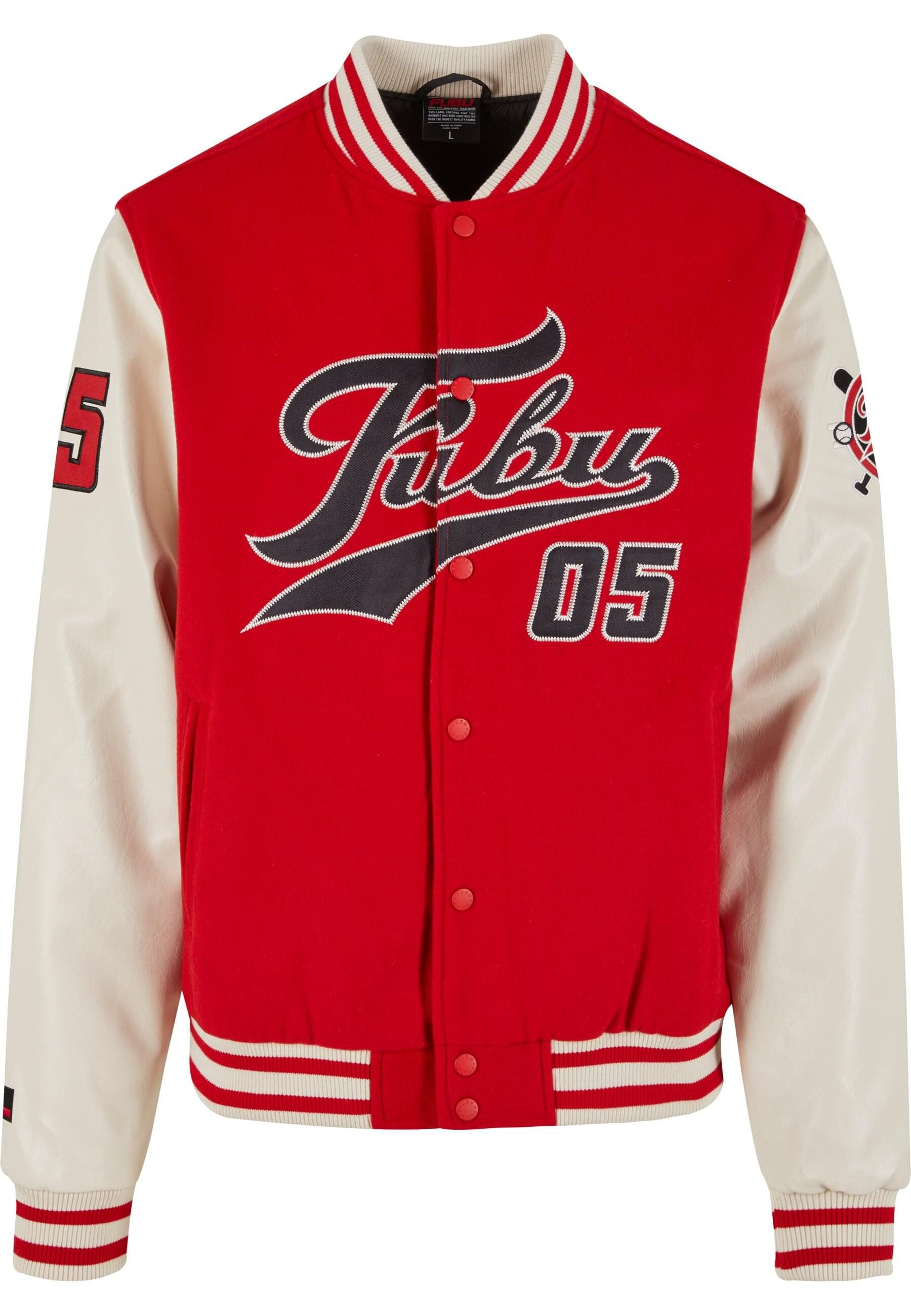 Fubu Collegejacke Fubu FM243-003-1 Fubu Varsity Block College Jacket (1-St)