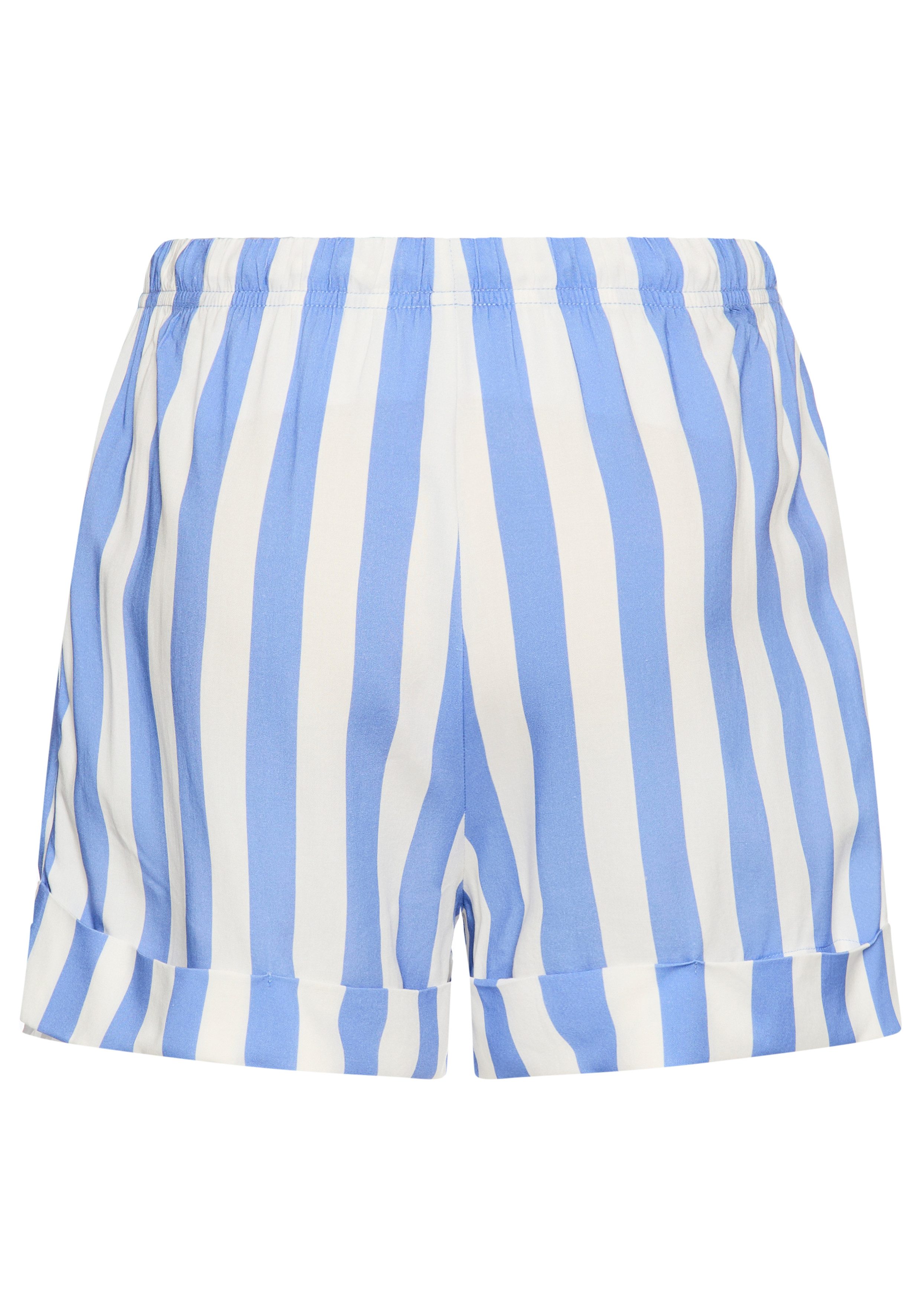 s.Oliver Schlafshorts mit breitem Aufschlag am Saum