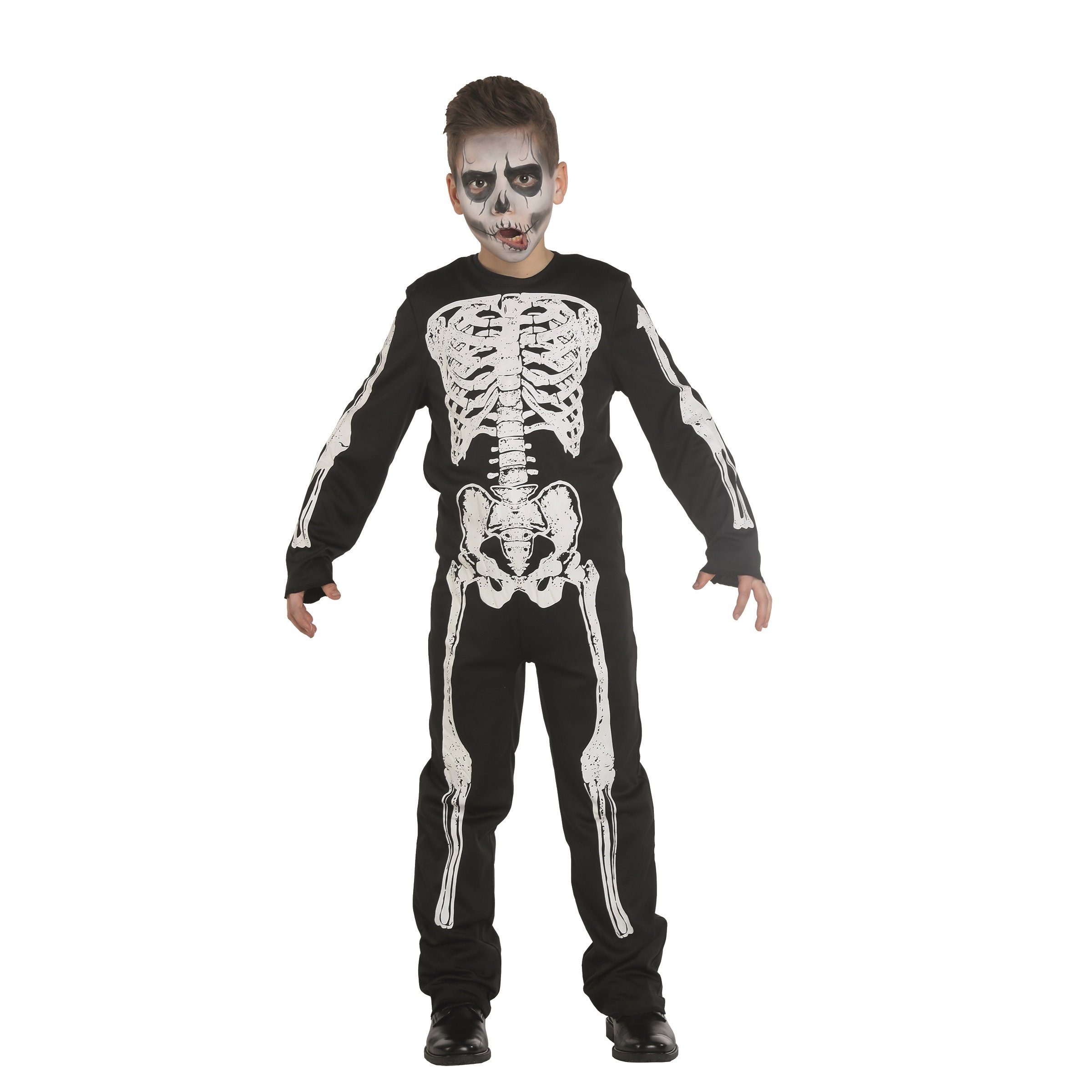 mottoland Zombie-Kostüm »Mottoland 125971 - Skelett Boy - Kinder Kostüm  Overall« online kaufen | OTTO