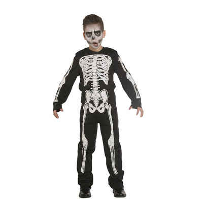 Party x People Zombie-Kostüm PxP 125971 - Skelett Boy - Kinder Kostüm Overall