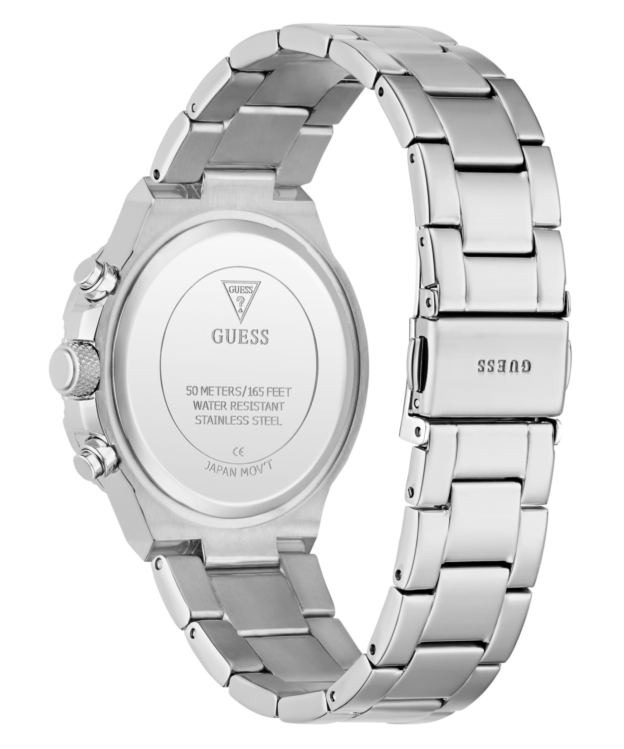 Guess Multifunktionsuhr HARLOW GW0950L1, Quarzuhr, Armbanduhr, Damenuhr, Edelstahlarmband, Datum