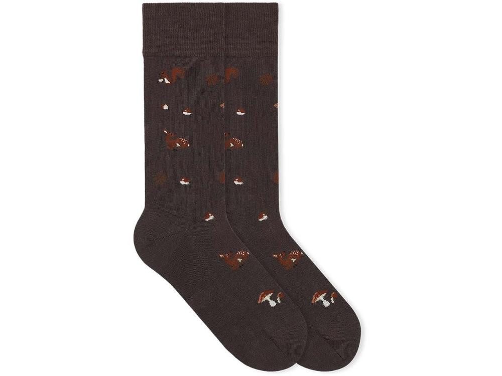 Füßlinge VON JUNGFELD Bio-Socken 'Forest'