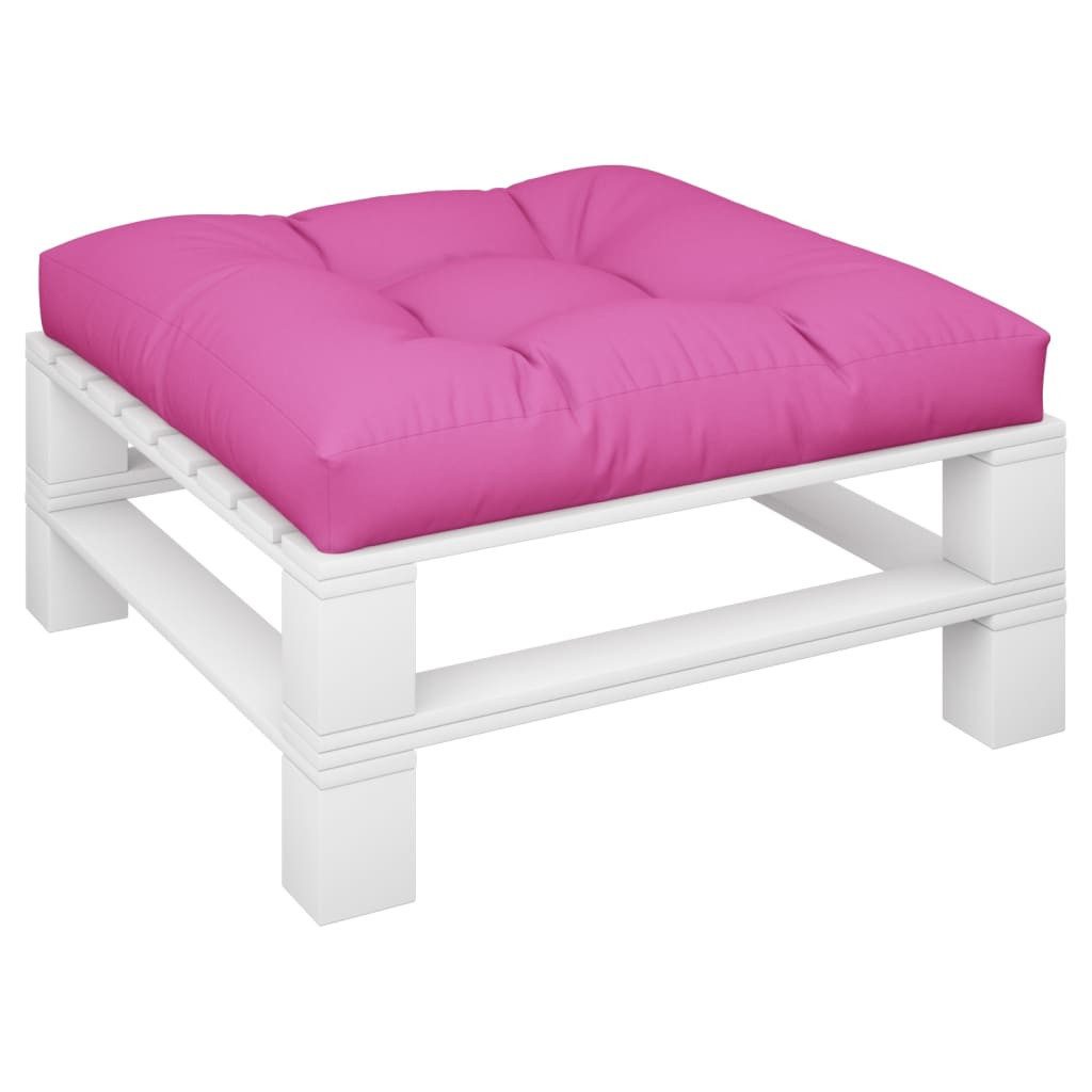 vidaXL Sitzauflage Palettenkissen Rosa 70x70x12 cm günstig online kaufen