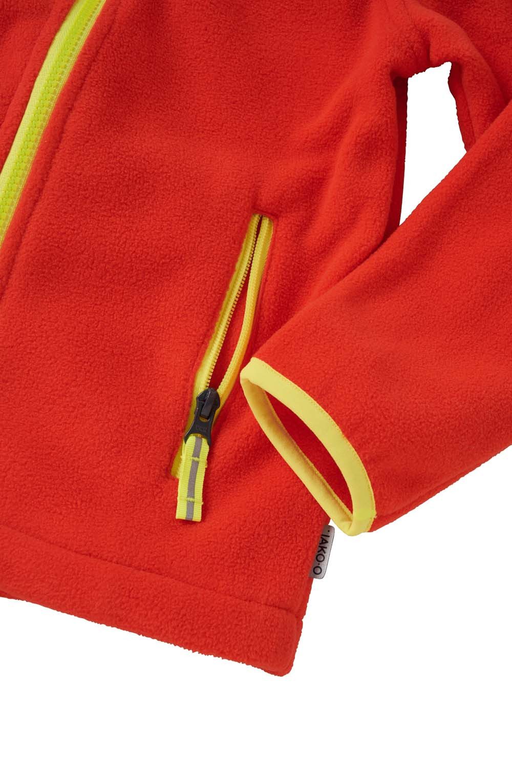 JAKO-O Fleecejacke JAKO-O Fleecejacke Basic Kinder Baby tomatenrot – Bild 3 von 4