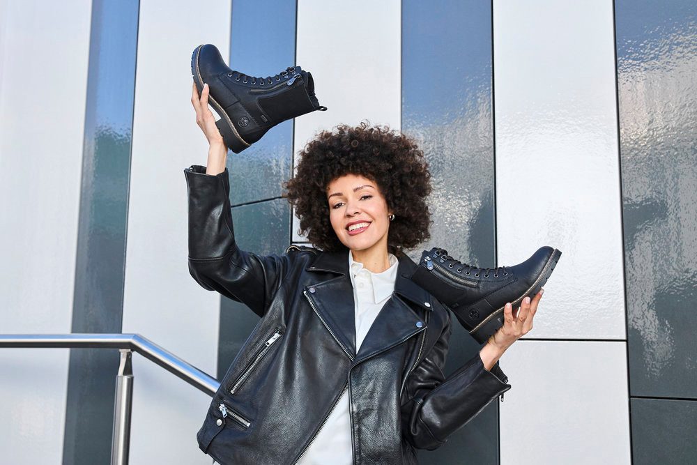 Rieker Winterstiefelette Winterboots, Schnürboots mit wasserabweisender günstig online kaufen