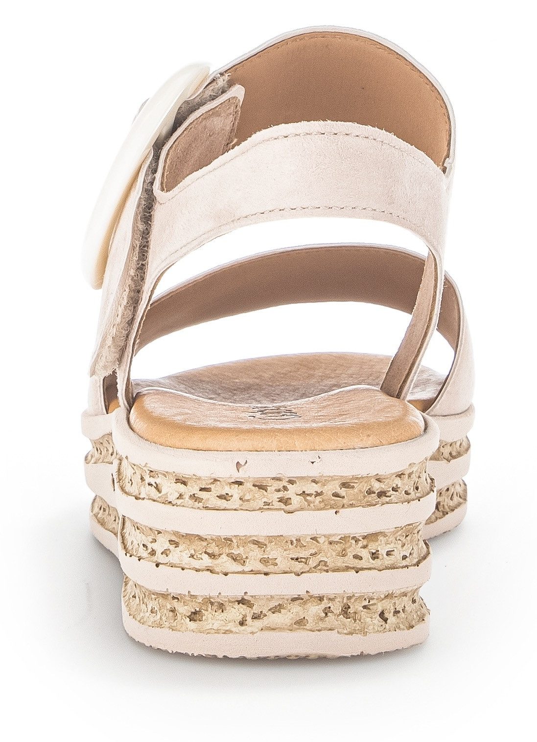 Gabor Keilsandalette, Plateau, Sommerschuh, Sandale mit trendigem Zierschna günstig online kaufen