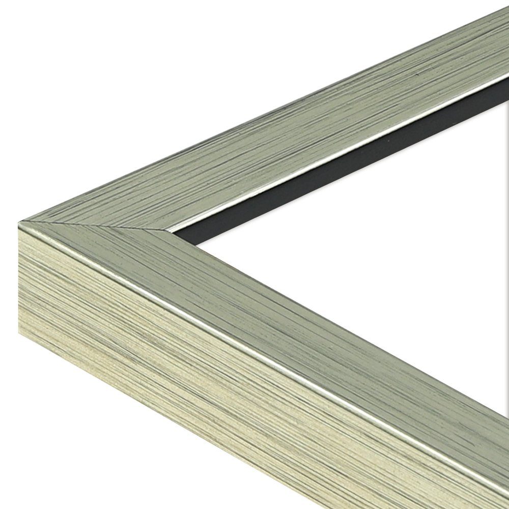 WANDStyle Bilderrahmen H950, Goldener Bilderrahmen 10x10 Holz, Bilderrahmen Gold 10x10 cm Modern