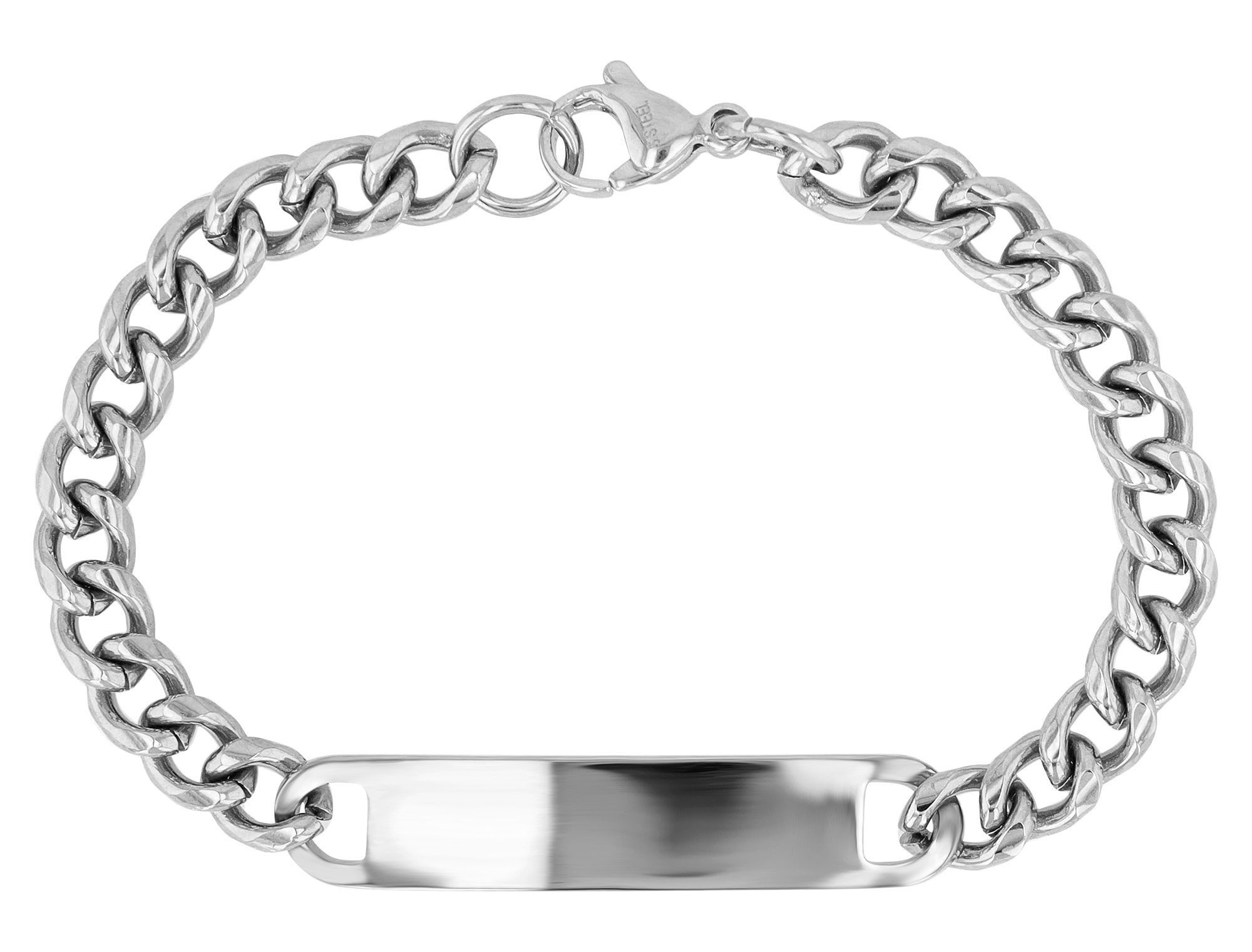 Armband Armband – Panzerarmband aus Edelstahl 18 cm