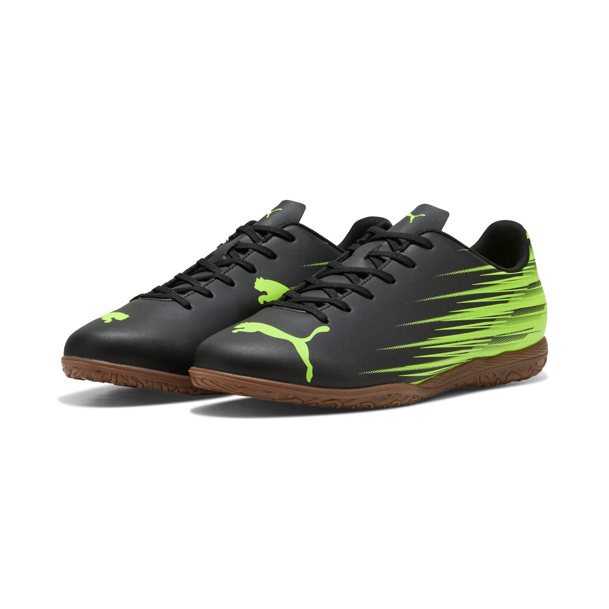 PUMA ATTACANTO II IT Fußballschuh mit Schnürung, aus weichem Synthetik-Obermaterial, niedrige Schuhhöhe