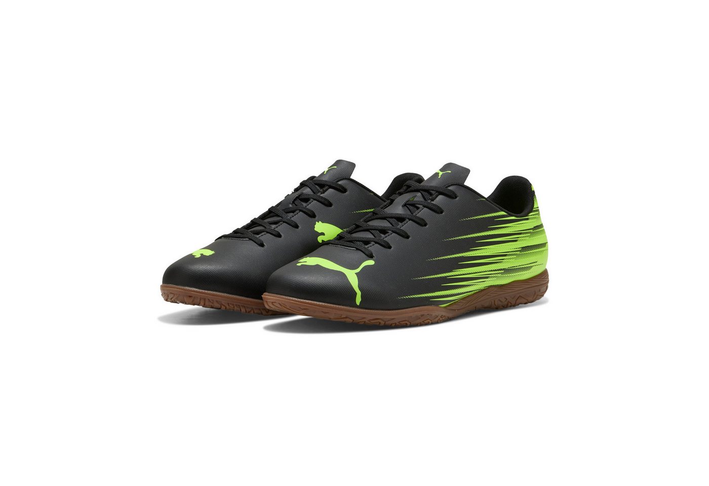 PUMA ATTACANTO II IT Fußballschuh mit Schnürung, aus weichem Synthetik-Obermaterial, niedrige Schuhhöhe