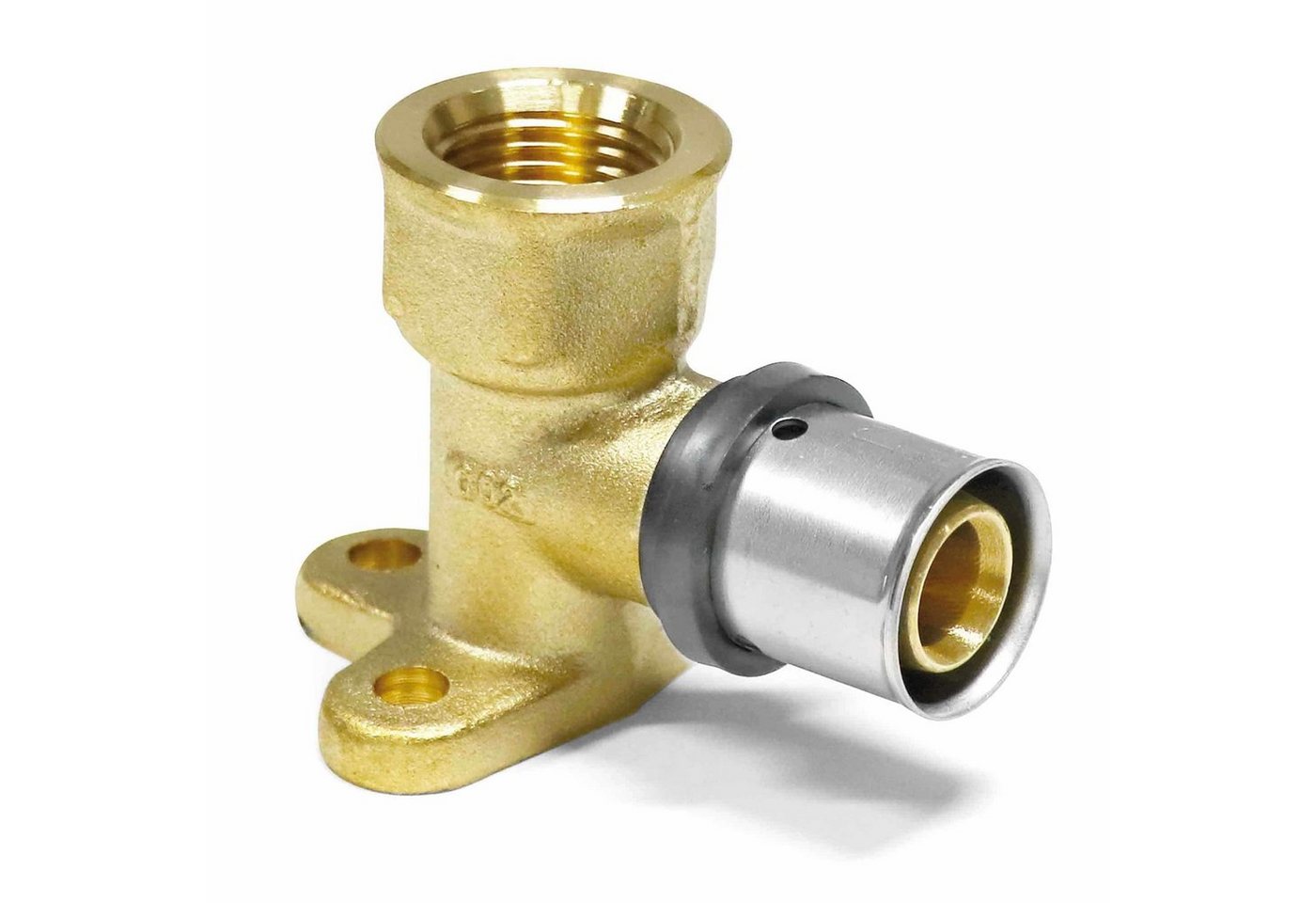 PipeTec Deutschland Pressfitting, Pipetec Press-Wandwinkel f. Mehrschichtverbundrohr