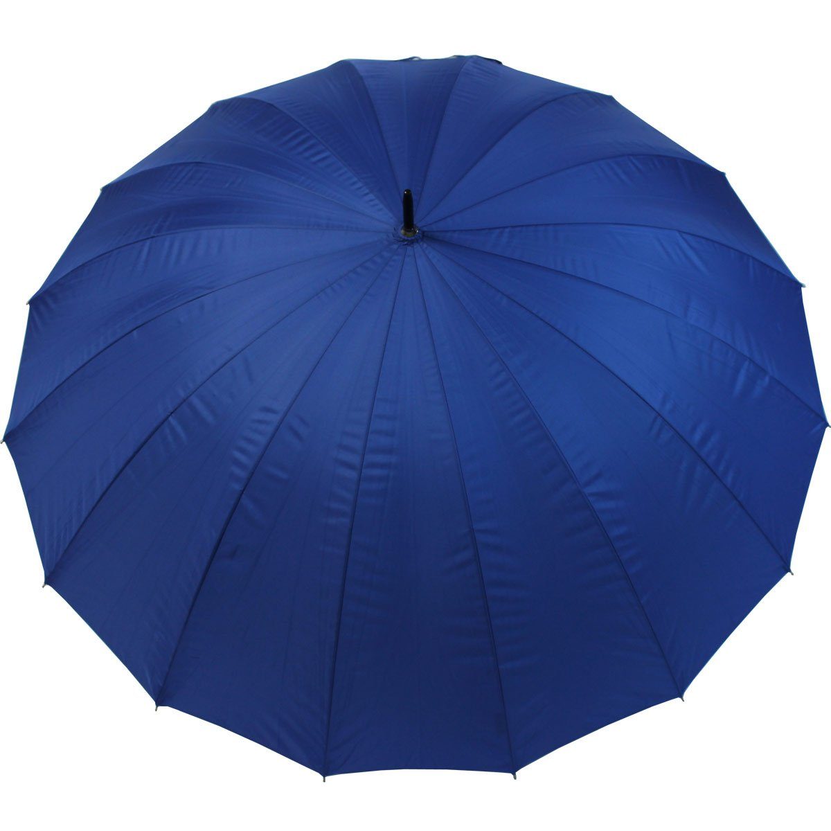 iX-brella Stockregenschirm XXL 130 cm Durchmesser Golf-Partnerschirm, 16-teiliges Dach, mit leichtem Fiberglasgestell – Bild 3 von 5