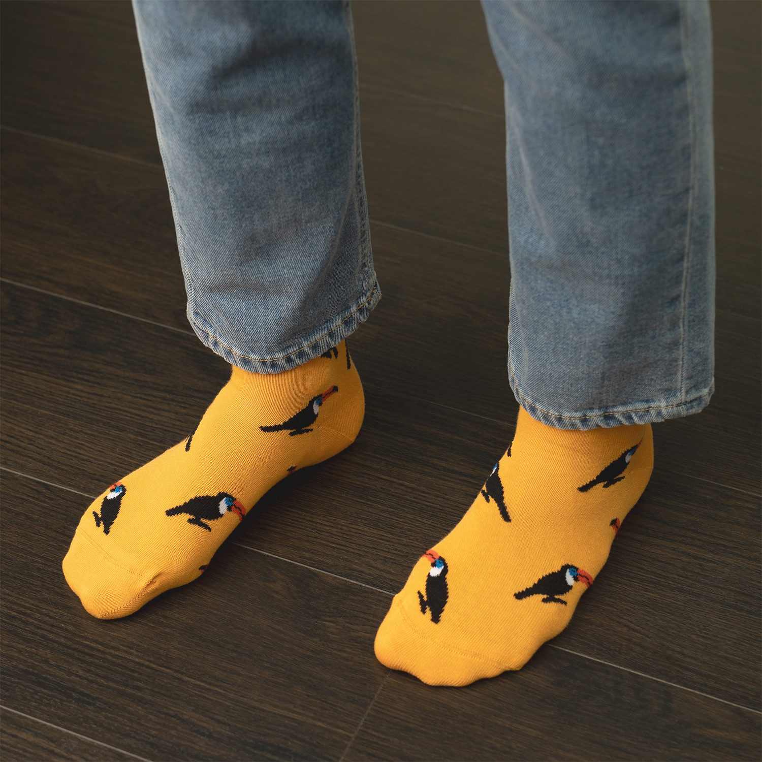Footstar Basicsocken Damen/Herren Bunte Motiv Socken Funny Baumwollsocken