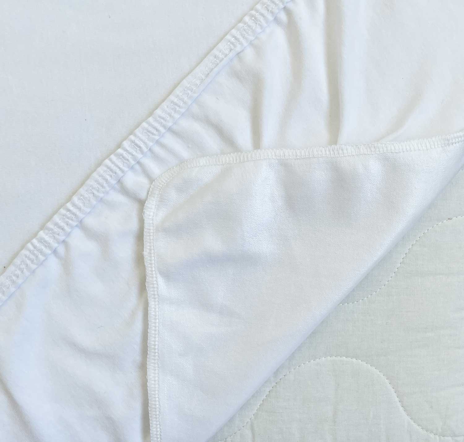 BETTWAESCHE-MIT-STIL Spannbettlaken Wasserdichtes Spannbettlaken weiß Jerse günstig online kaufen