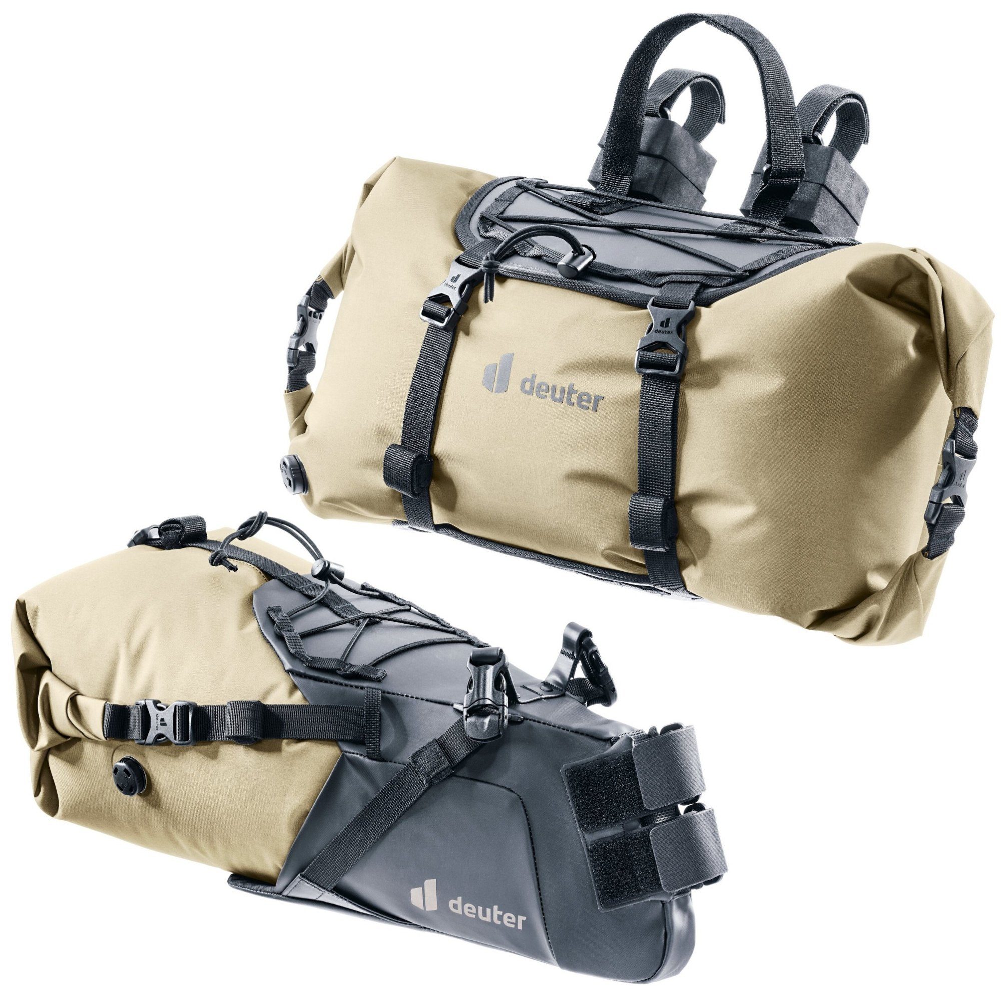 deuter Fahrradtasche Cabezon Taschenset Lenkertasche + Satteltasche wasserdicht Bikepacking