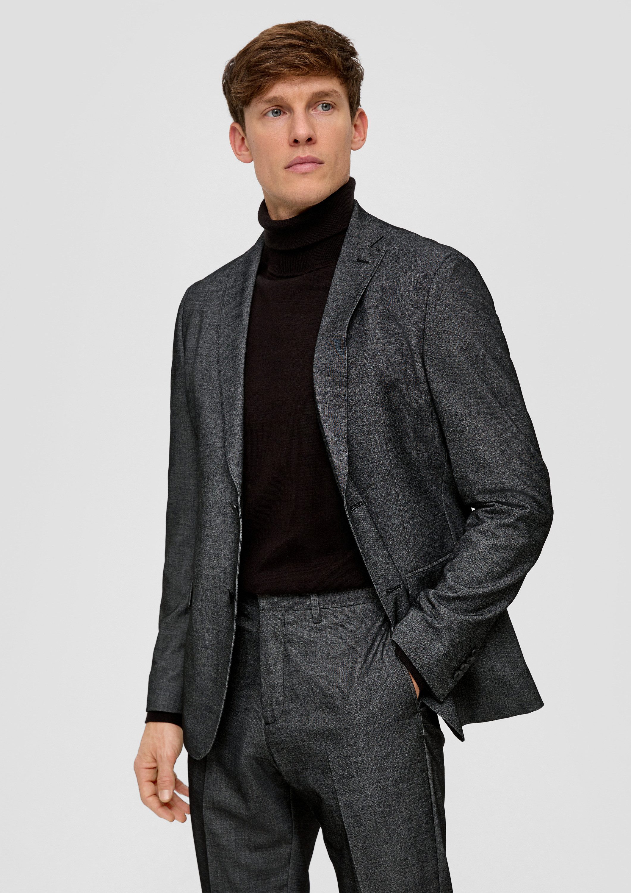 s.Oliver Sakko Indoor-Sakko S.OPURE s.O PURE Sakko im Slim Fit