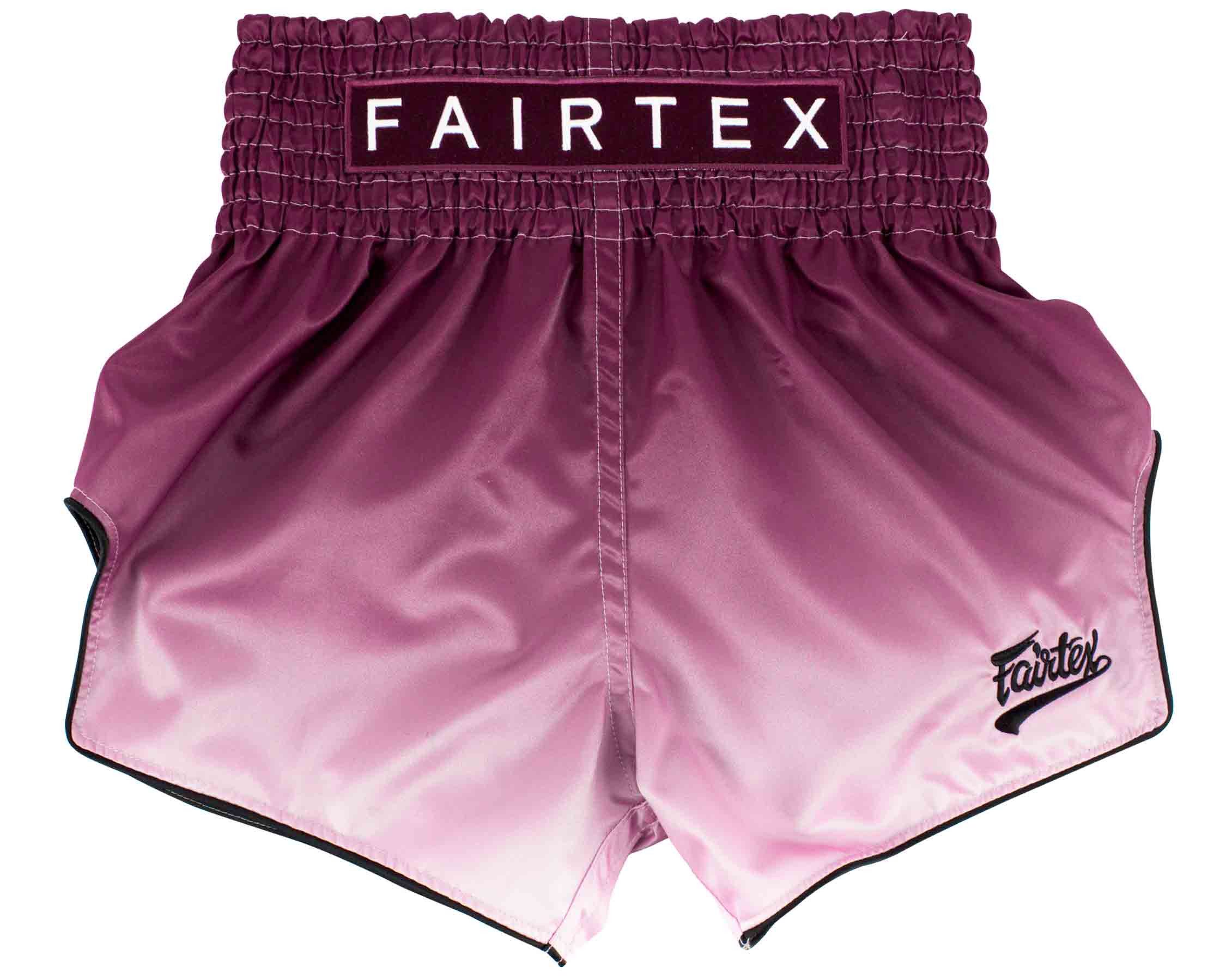 Fairtex Shorts Muay Thai Short Maroon Fade Fairtex Muay Thai Shorts Maroon Fade – Trainiere hart, sieg mit Style