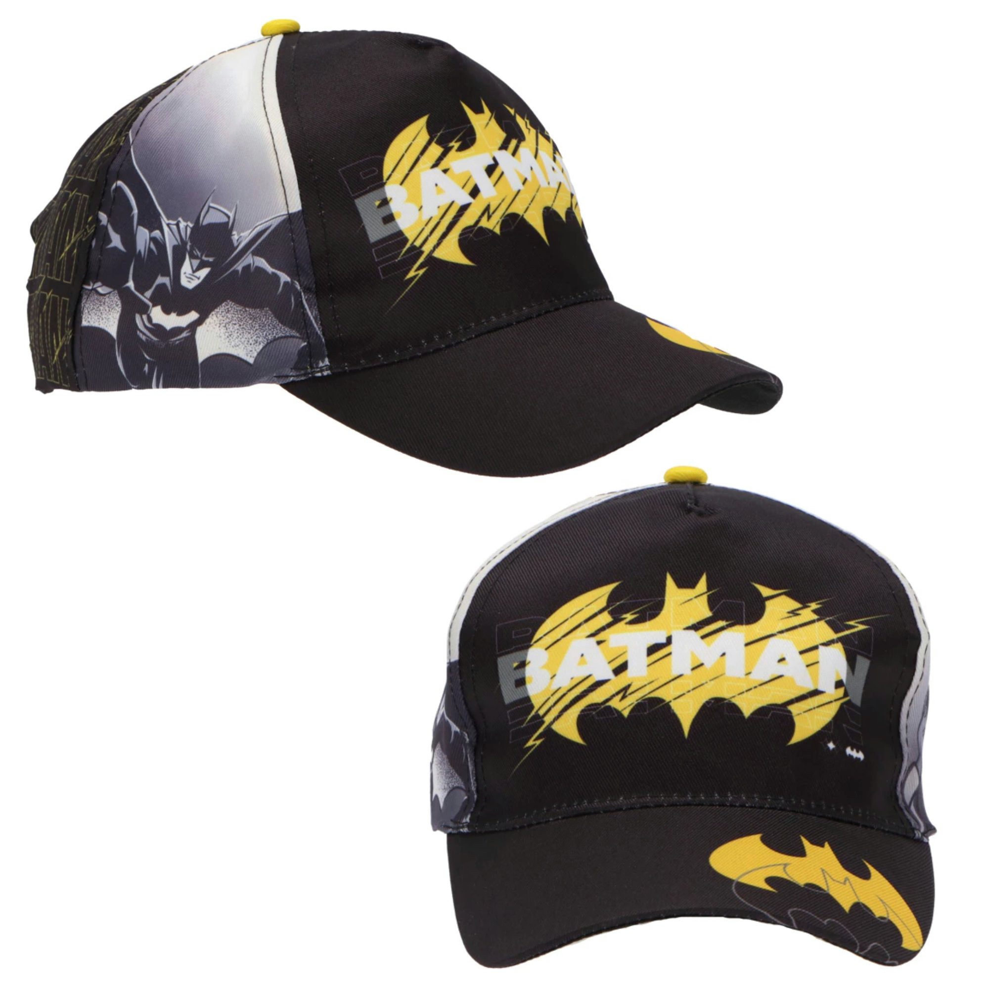 DC Comics Baseball Cap DC Comics Batman Classic Jungen Basecap Baseball Kappe Gr. 54