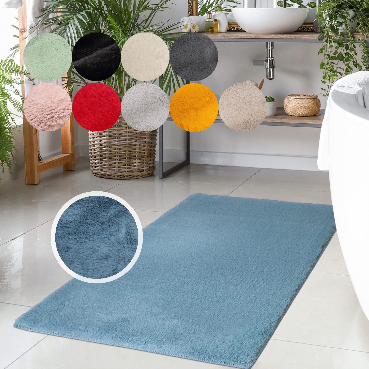 Carpet City Badematte Topia Mats, Badteppich günstig online kaufen