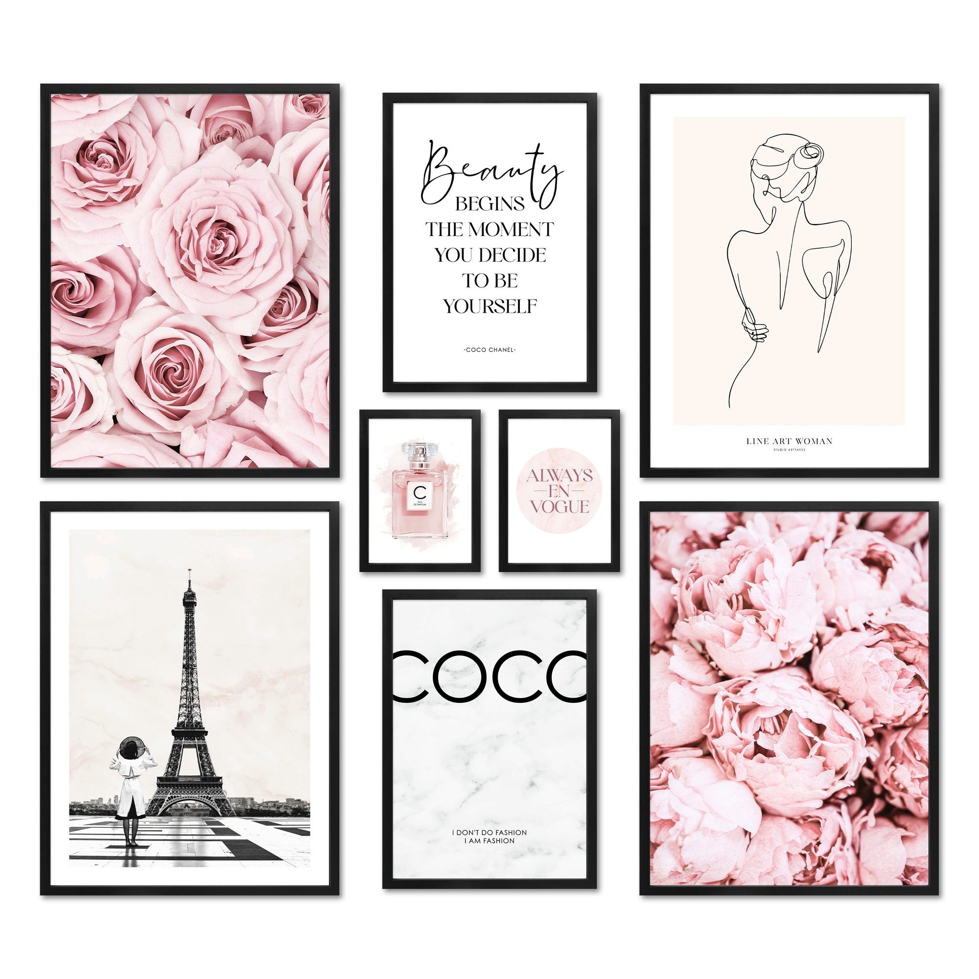 ARTFAVES Bilder-Collage Poster Set - COCO günstig online kaufen