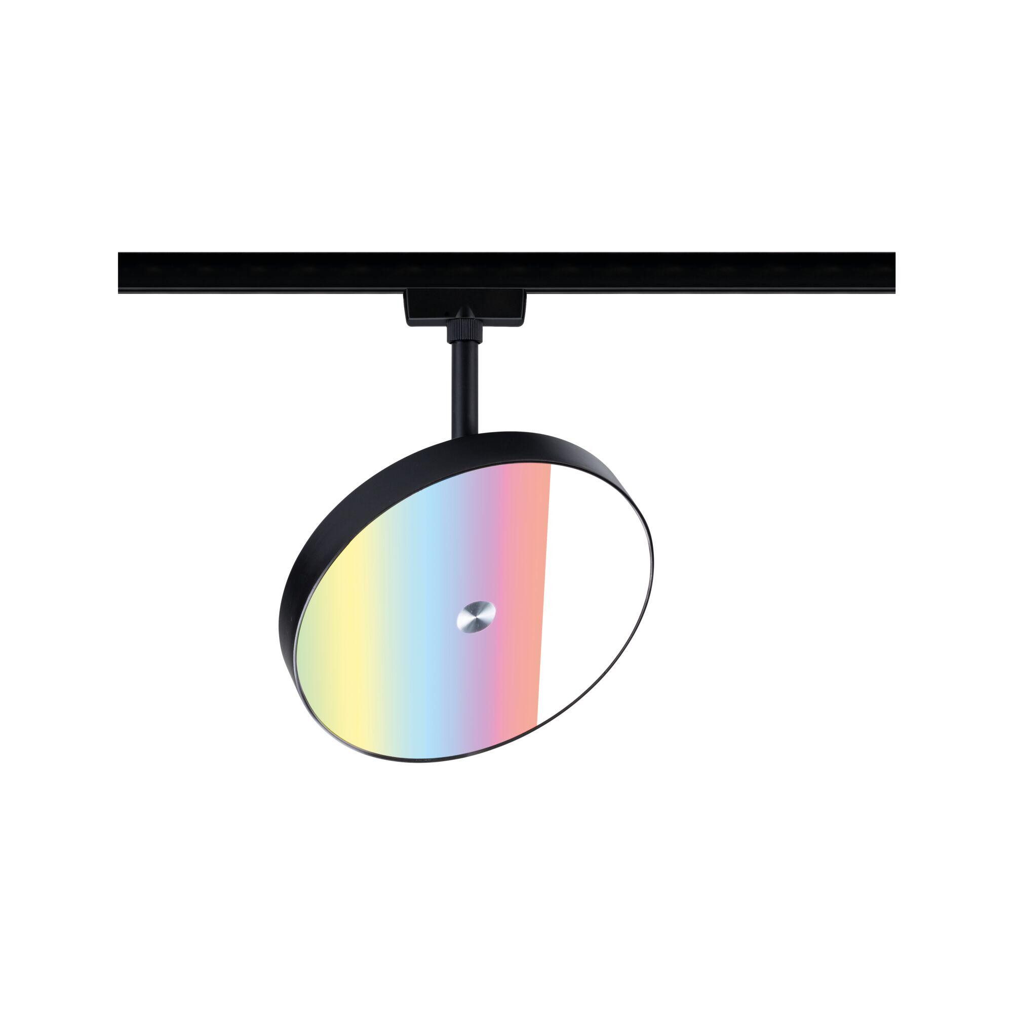 Paulmann Schienensystem-Leuchten Hildor 500lm 7,5W RGBW+ dimmbar 230V, Dimmer, Farbsteuerung, Farbwechsel, Memoryfunktion, LED fest integriert, Tageslichtweiß, Smart Home