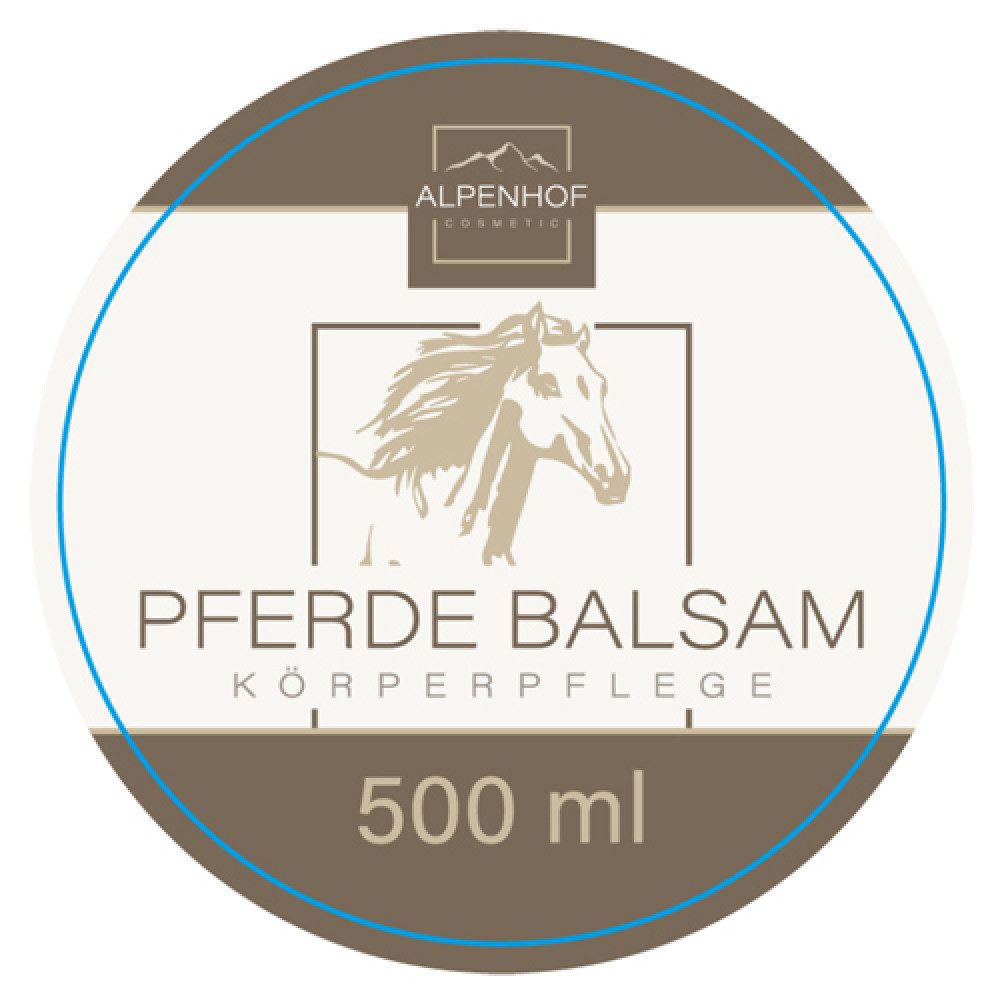 ALPENHOF Feuchtigkeitscreme Alpenhof Pferde Balsam 500ml, 1-tlg.